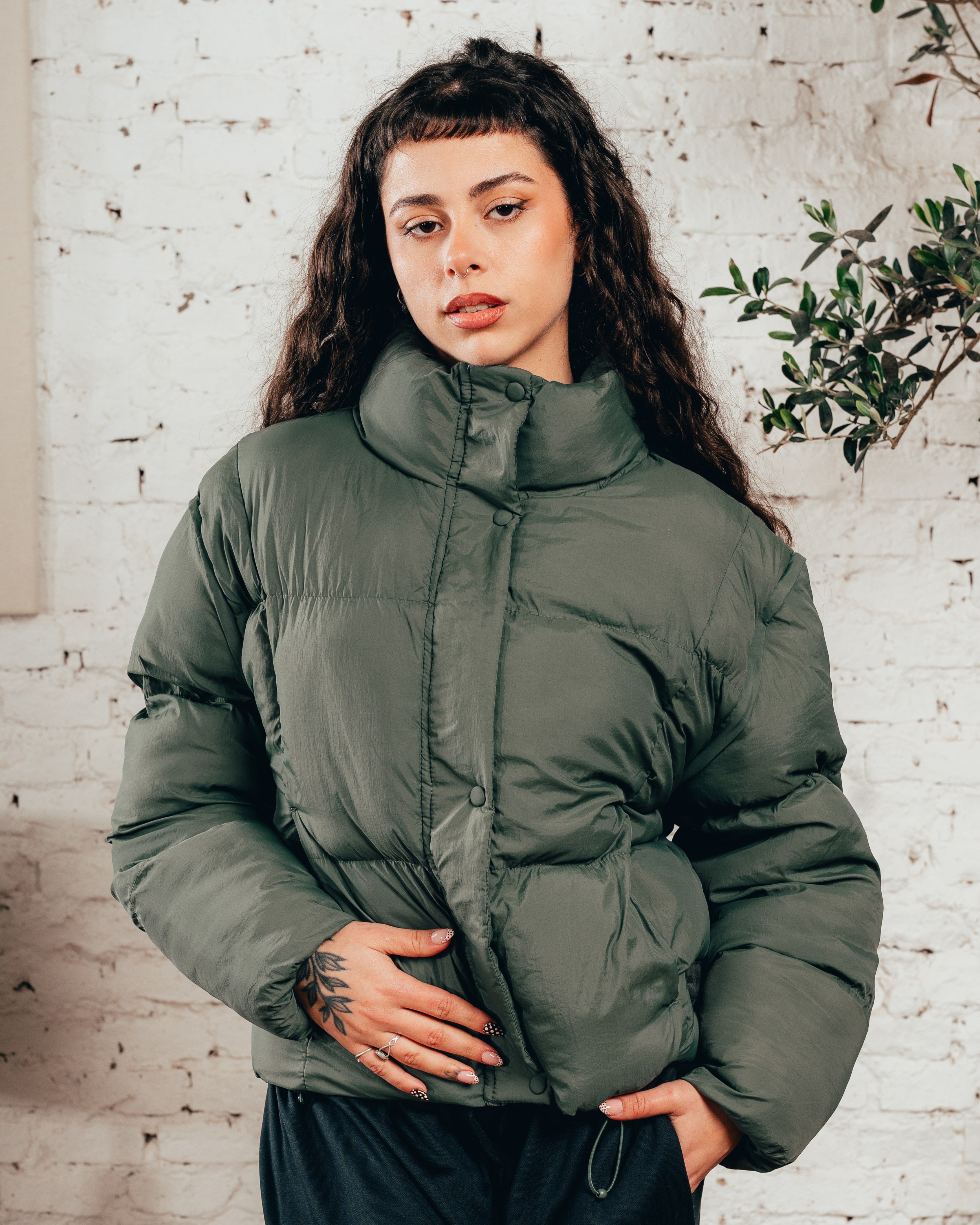CAMPERA - CHALECO [ PRIMARI ] MOSS GREEN