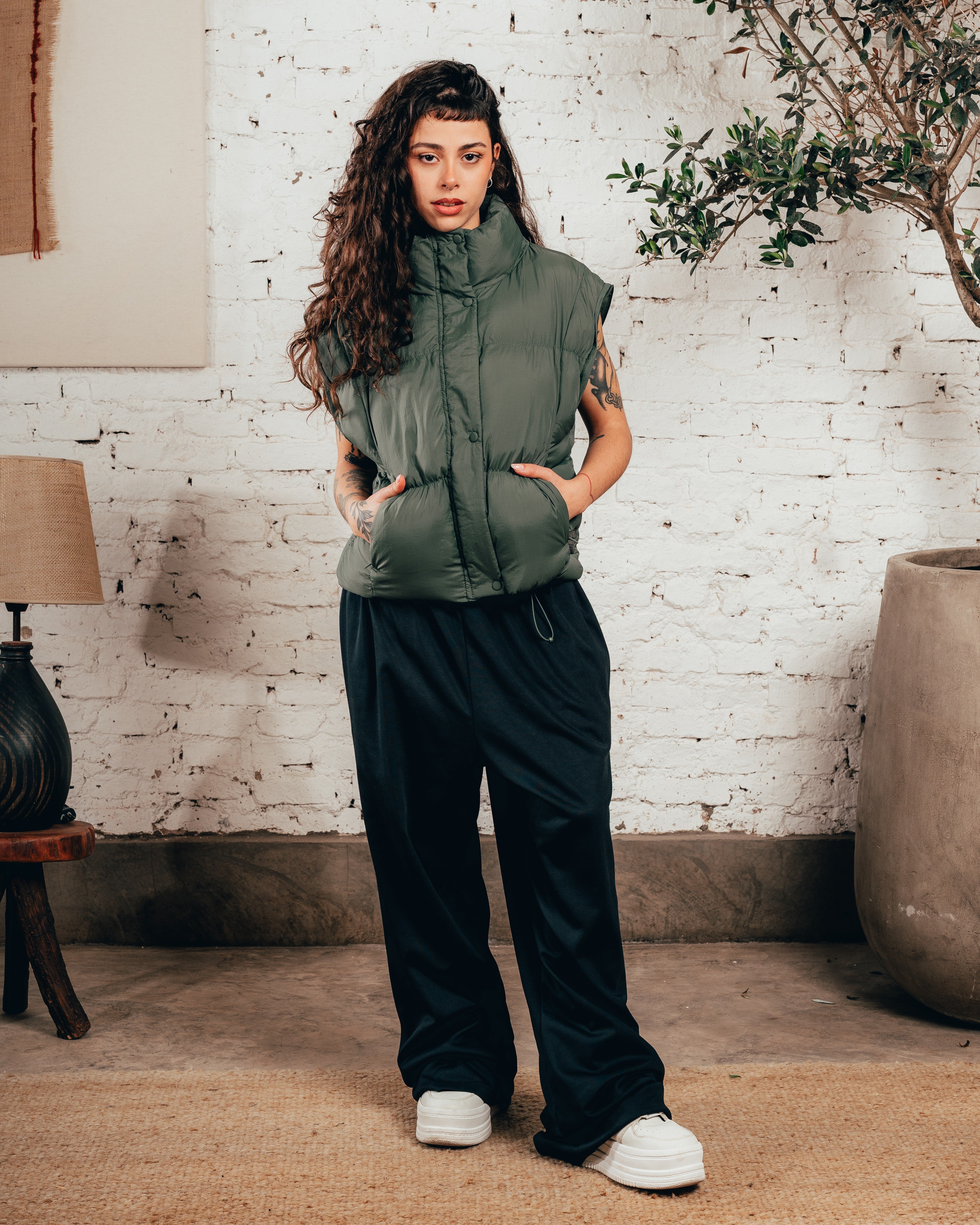 CAMPERA - CHALECO [ PRIMARI ] MOSS GREEN