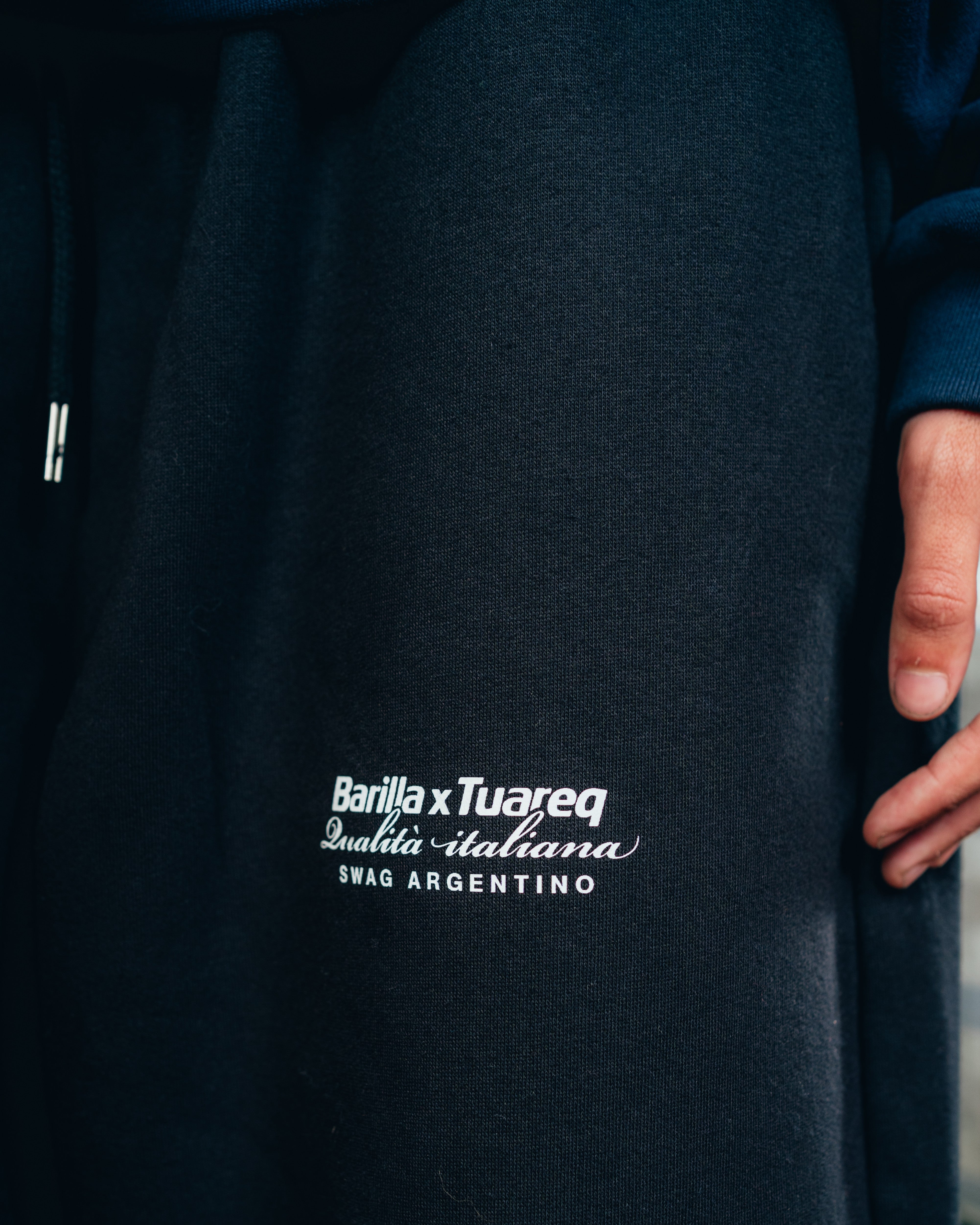 JOGGER FRIZADO [ BARILLA ] BLACK