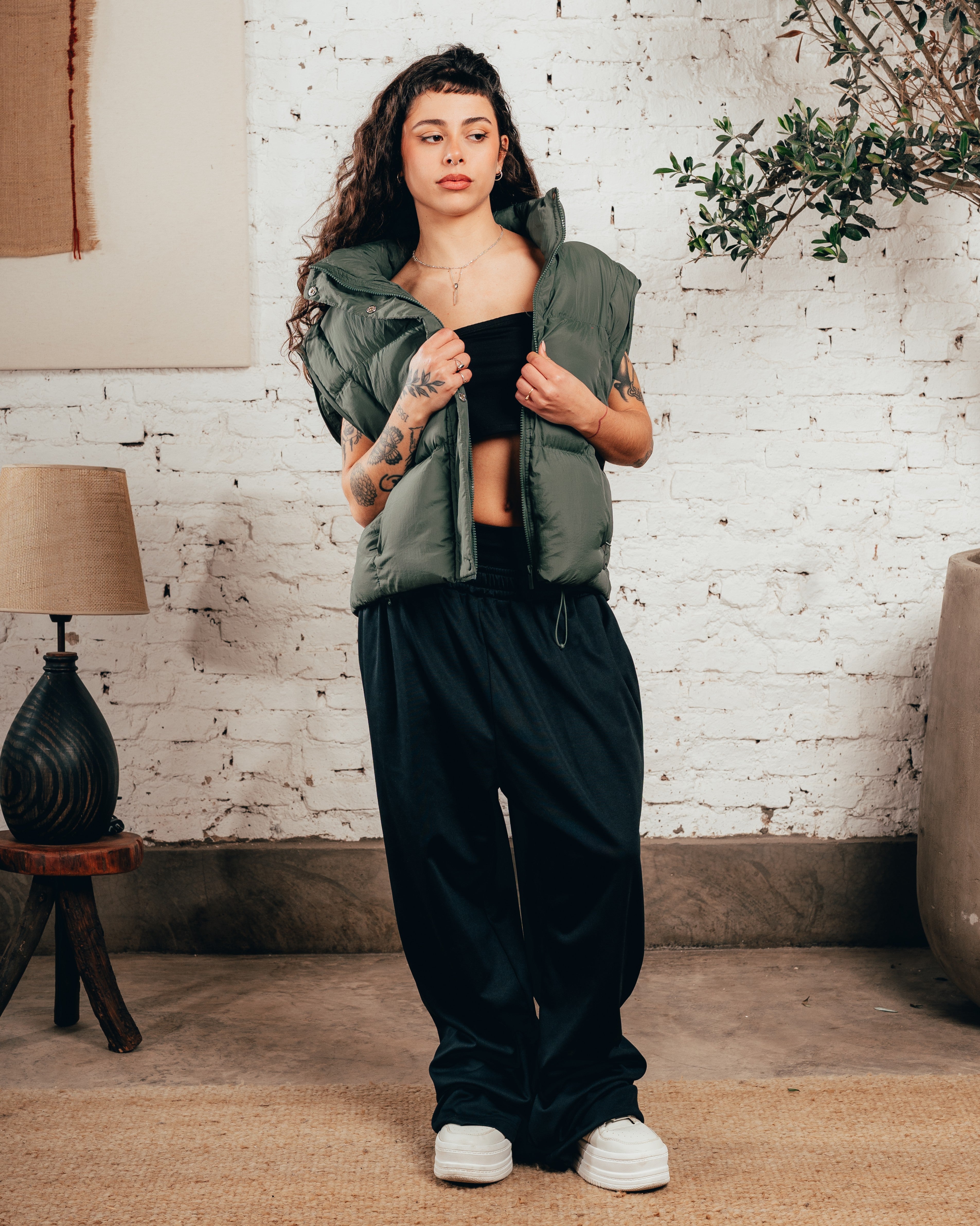 CAMPERA - CHALECO [ PRIMARI ] MOSS GREEN