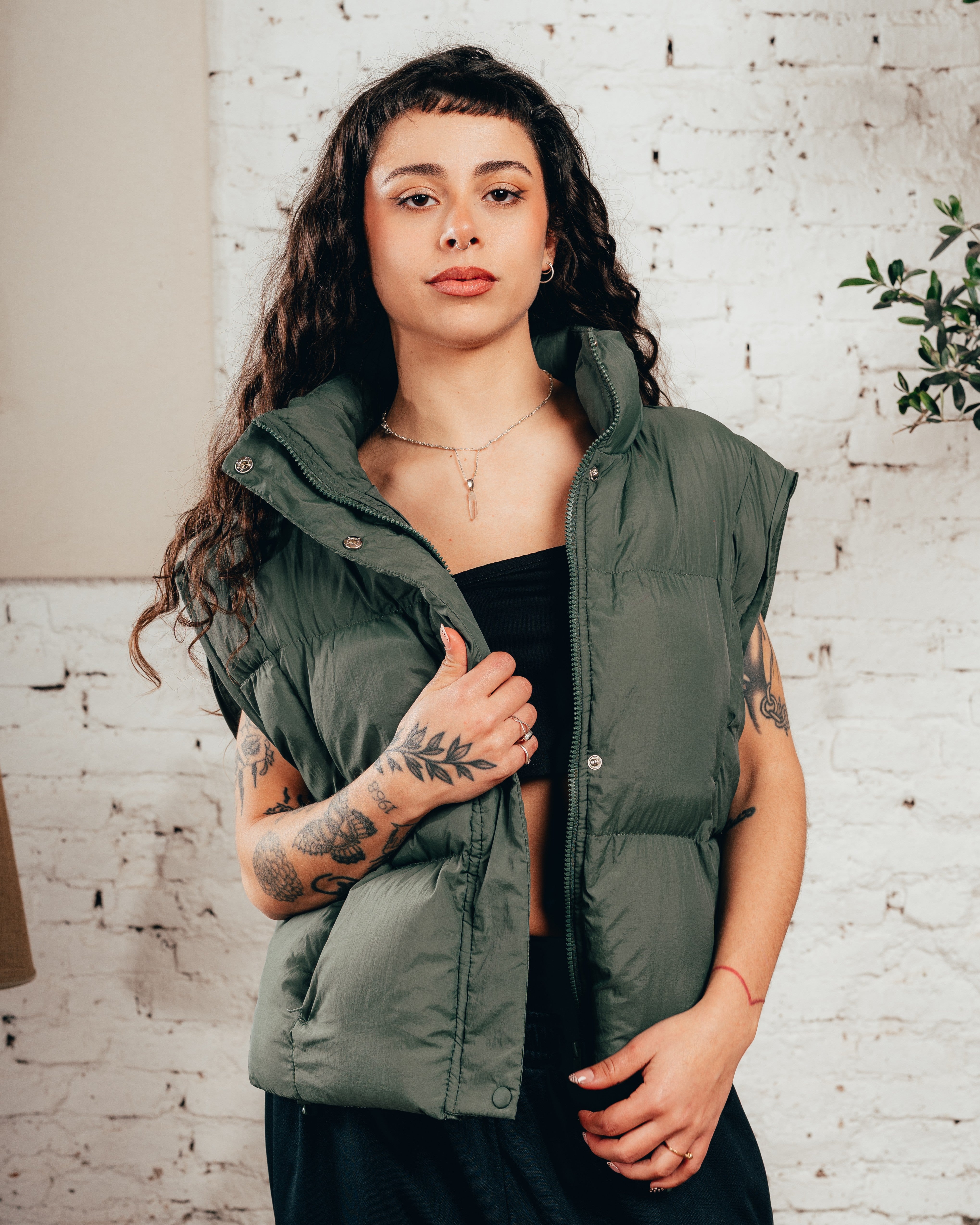 CAMPERA - CHALECO [ PRIMARI ] MOSS GREEN