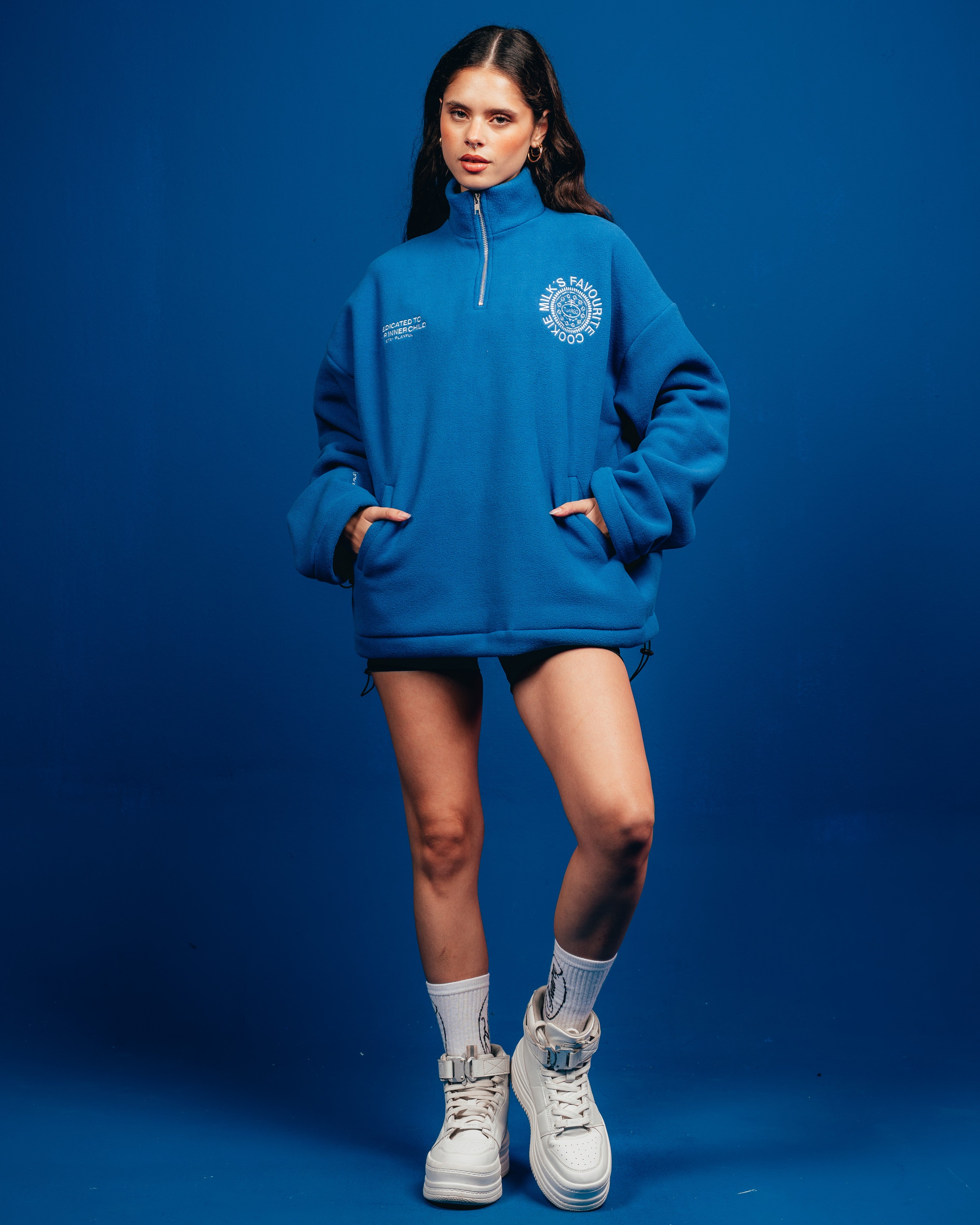 POLO CREWNECK CANDY [ OREO ] CLASSIC BLUE
