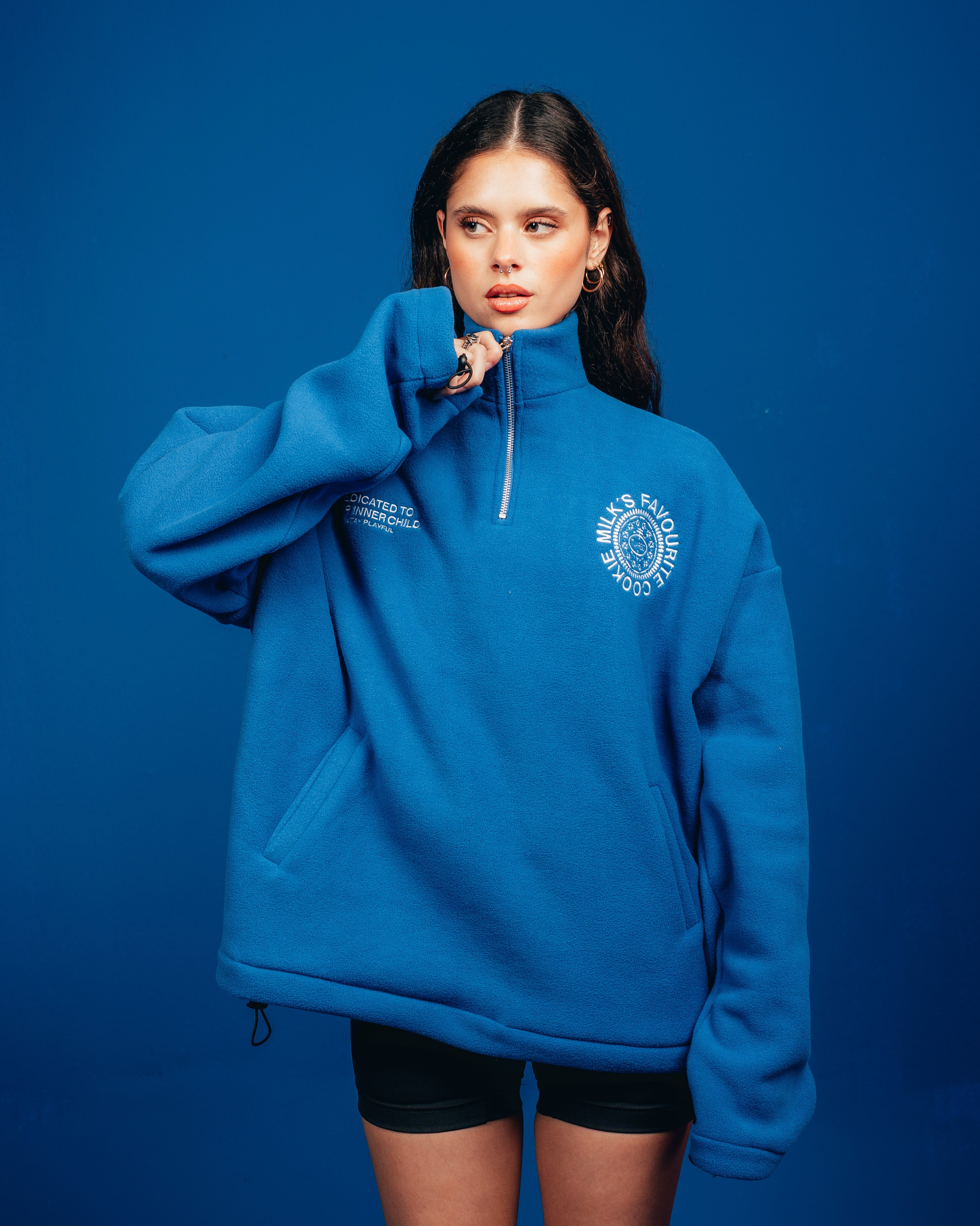 POLO CREWNECK CANDY [ OREO ] CLASSIC BLUE
