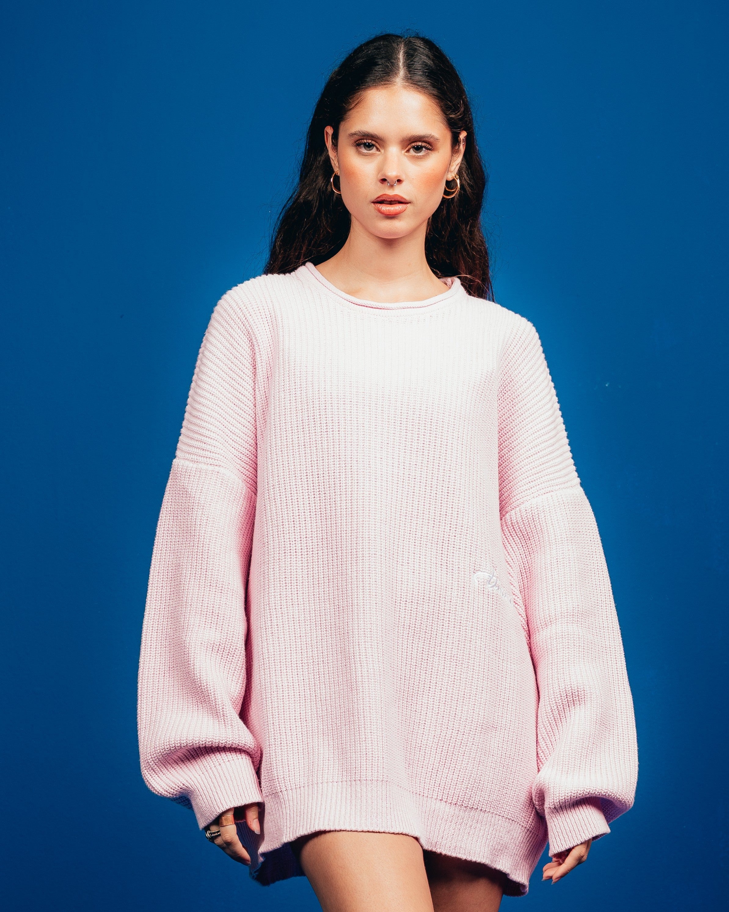 SWEATER TEJIDO PESADO [ CANDY ] BABY ROSE