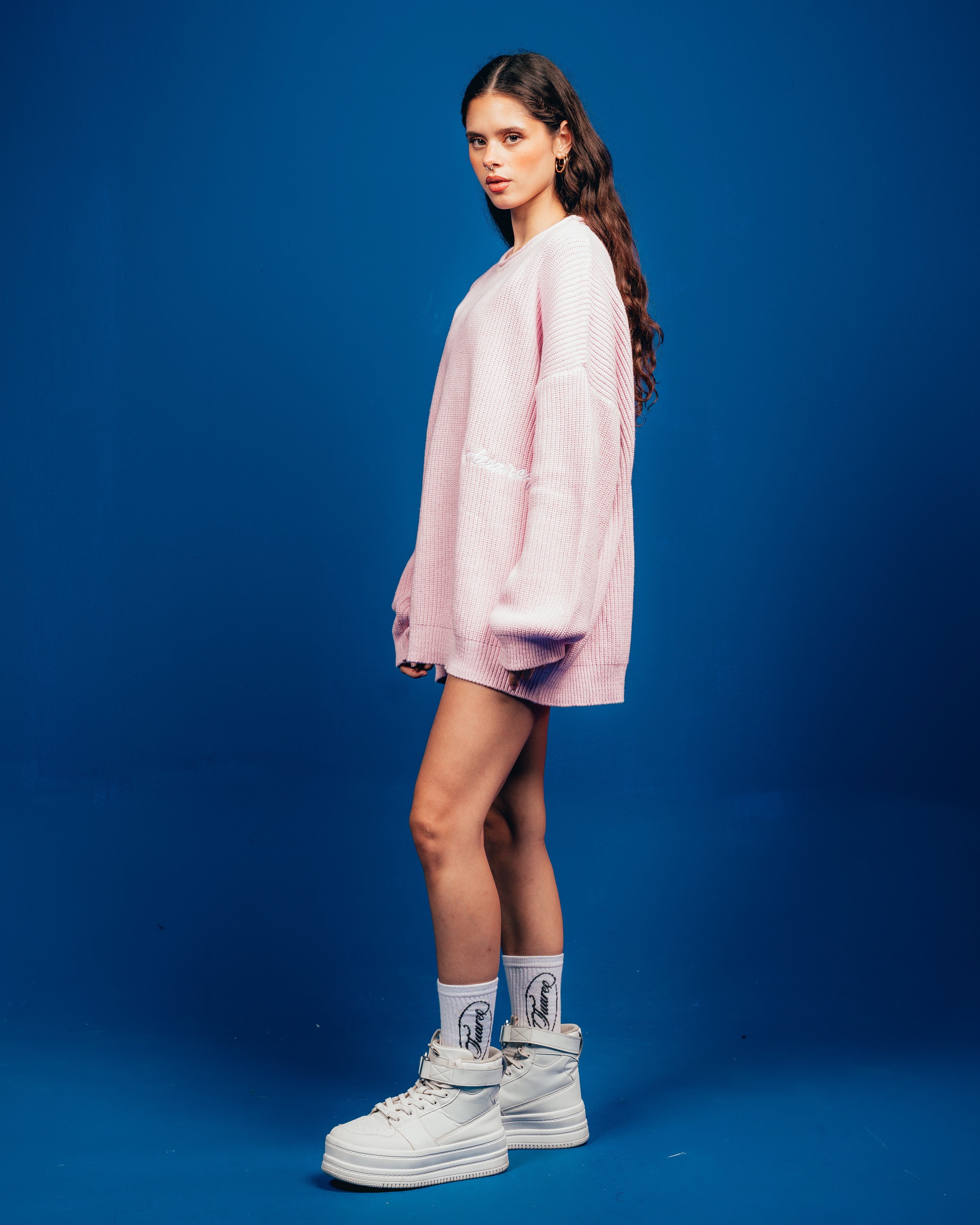 SWEATER TEJIDO PESADO [ CANDY ] BABY ROSE