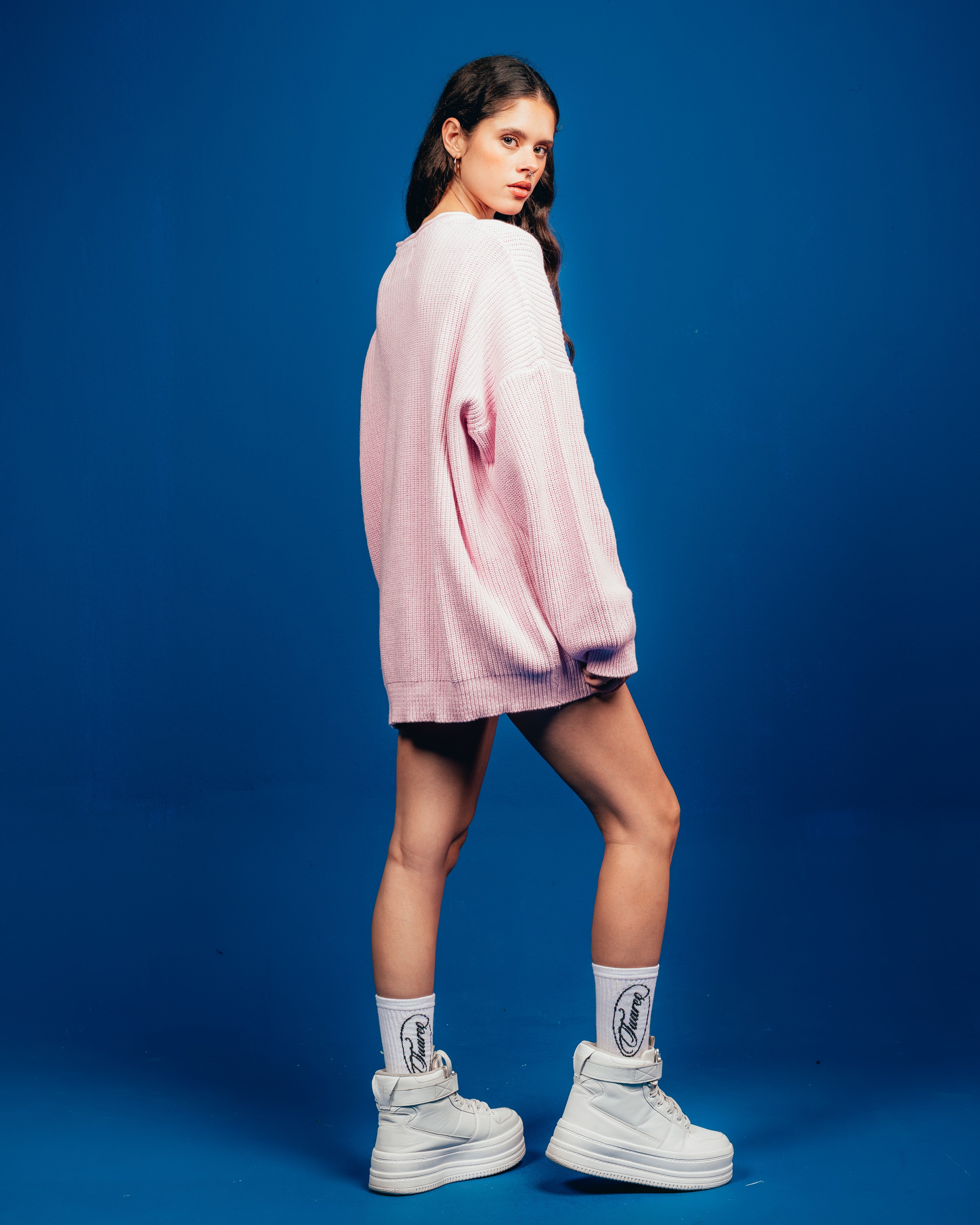SWEATER TEJIDO PESADO [ CANDY ] BABY ROSE