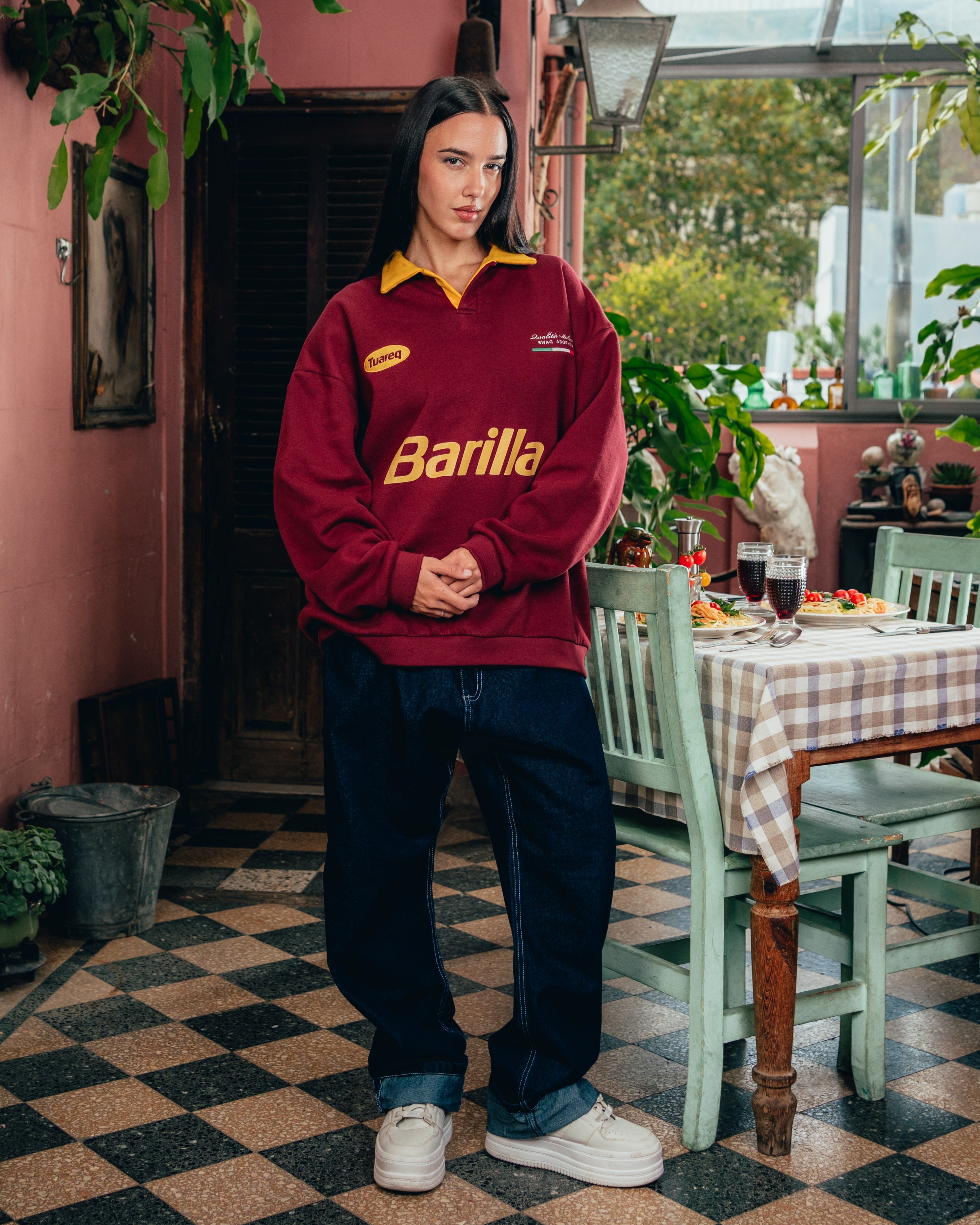 JEAN WIDE [ BARILLA ] TOTAL BLUE
