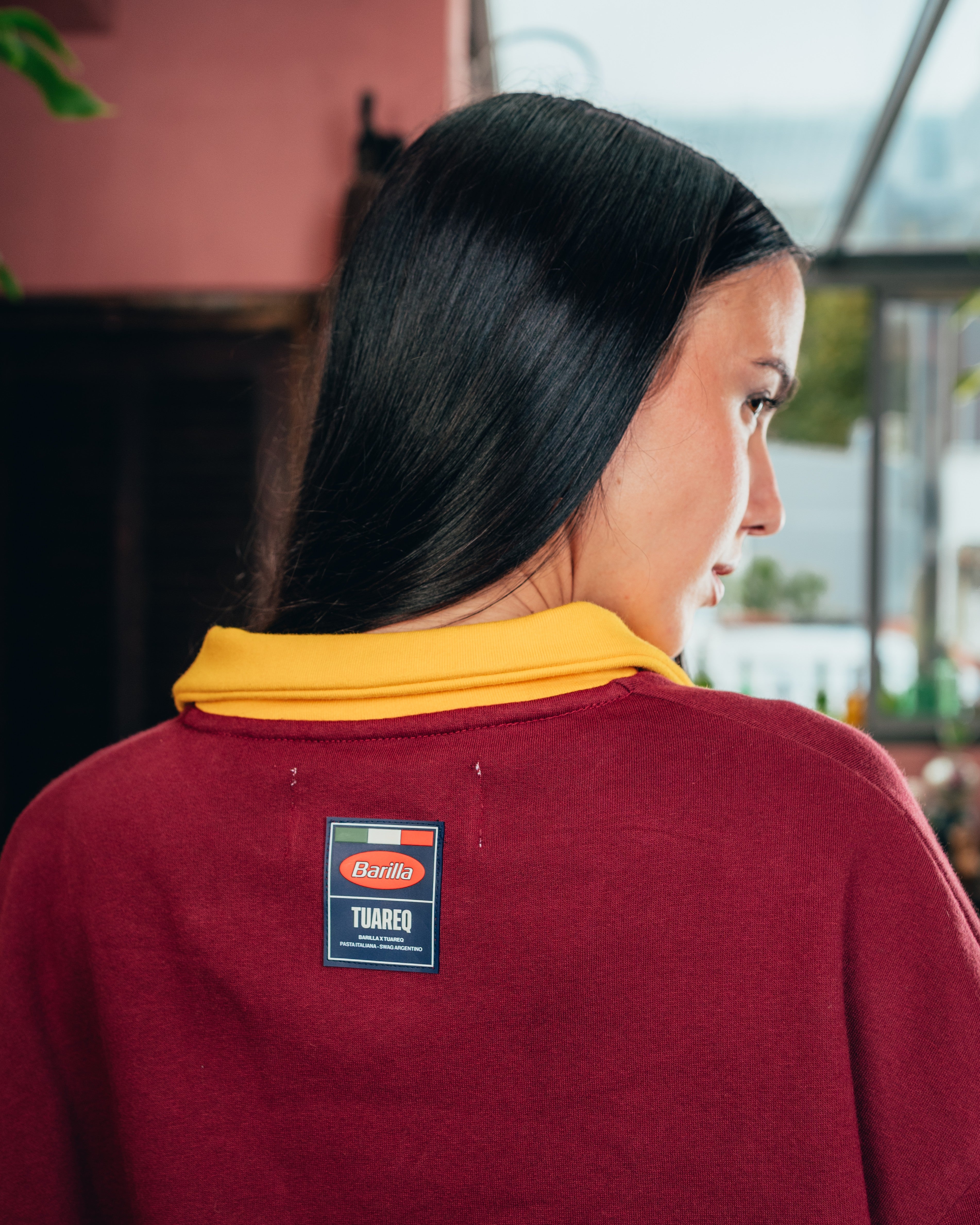 CREWNECK POLO [ BARILLA ] POMODORO