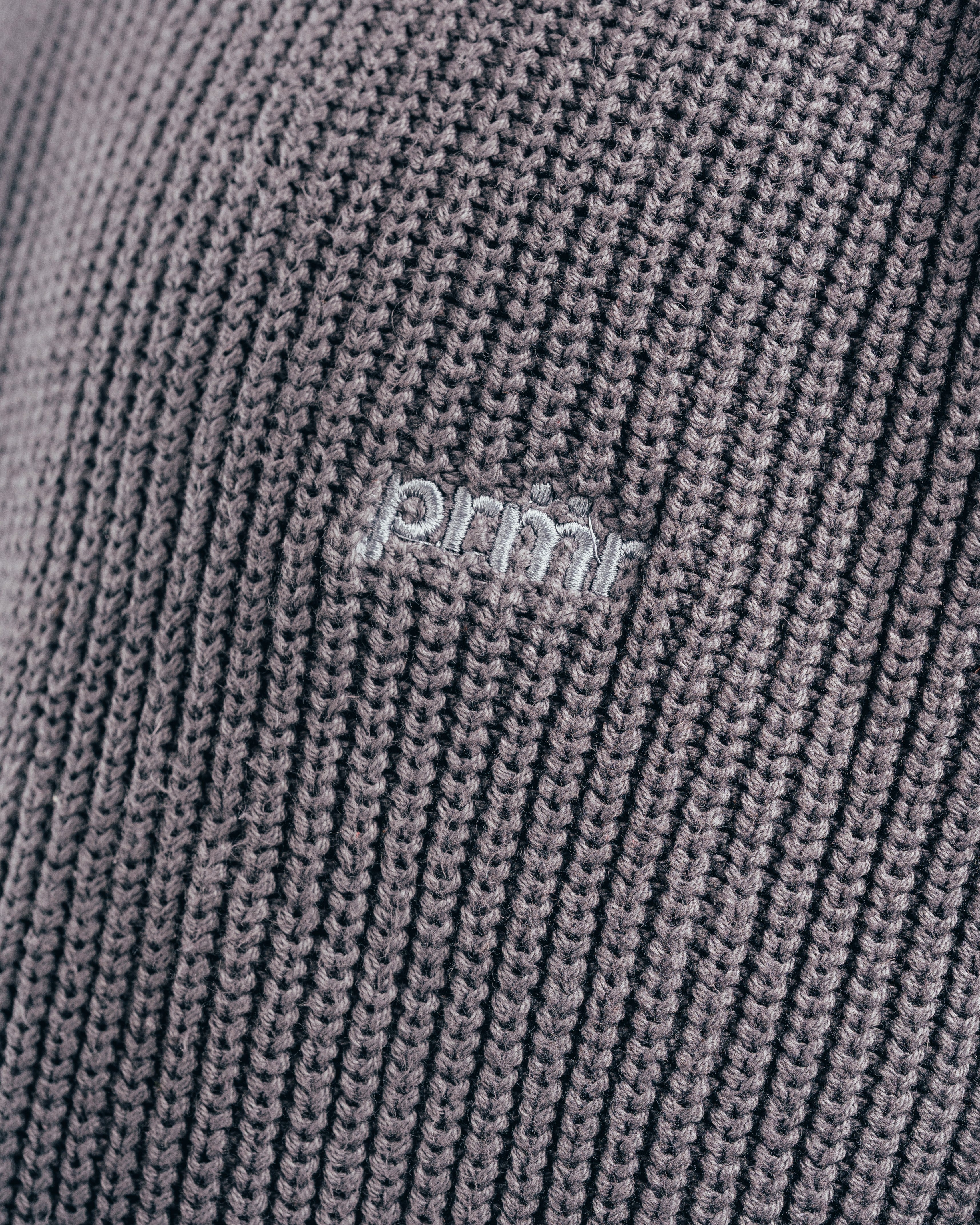 SWEATER TEJIDO PESADO [ PRIMARI ] GRIS PLOMO