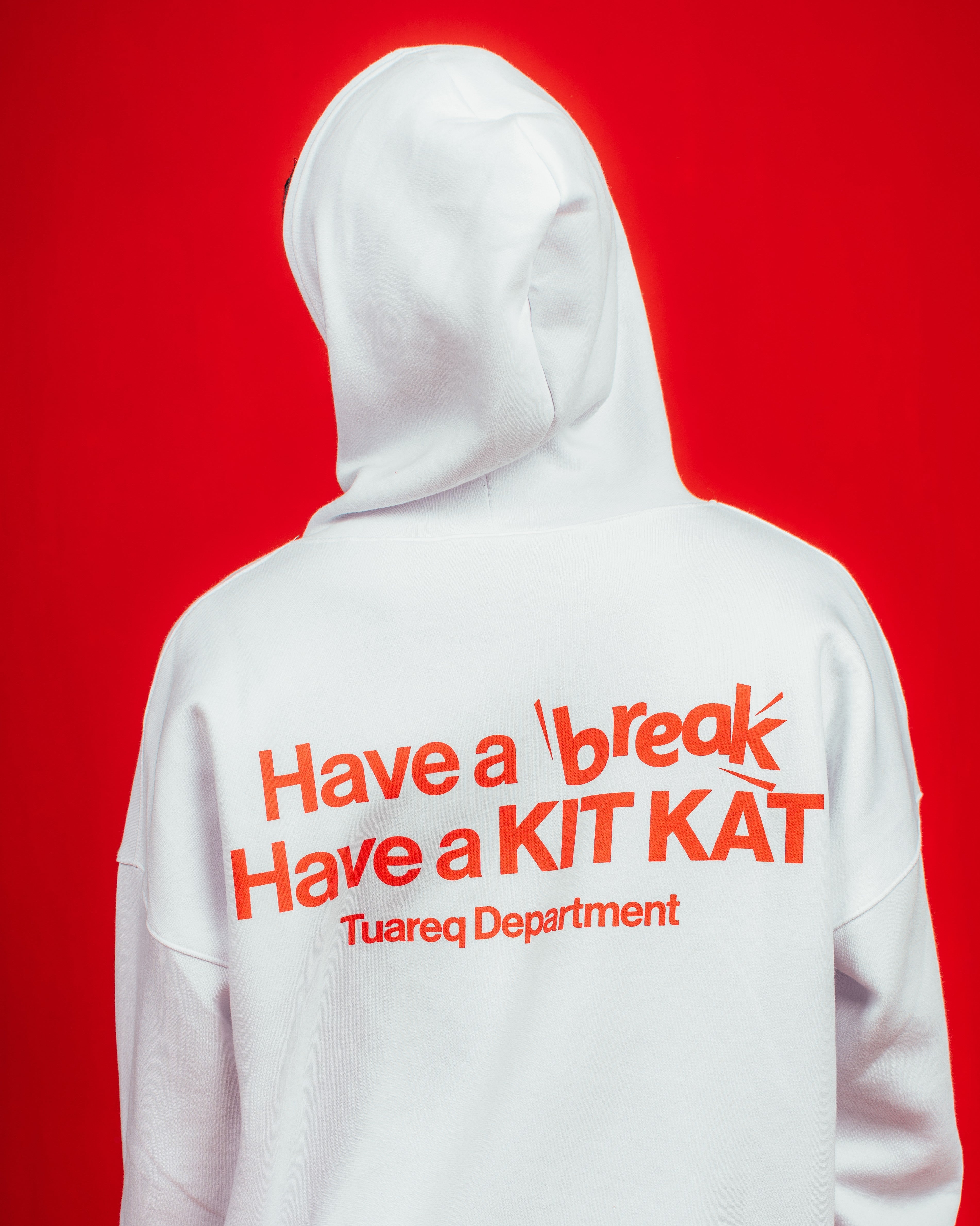 HOODIE PESADO CANDY [ KIT KAT ] WHITE