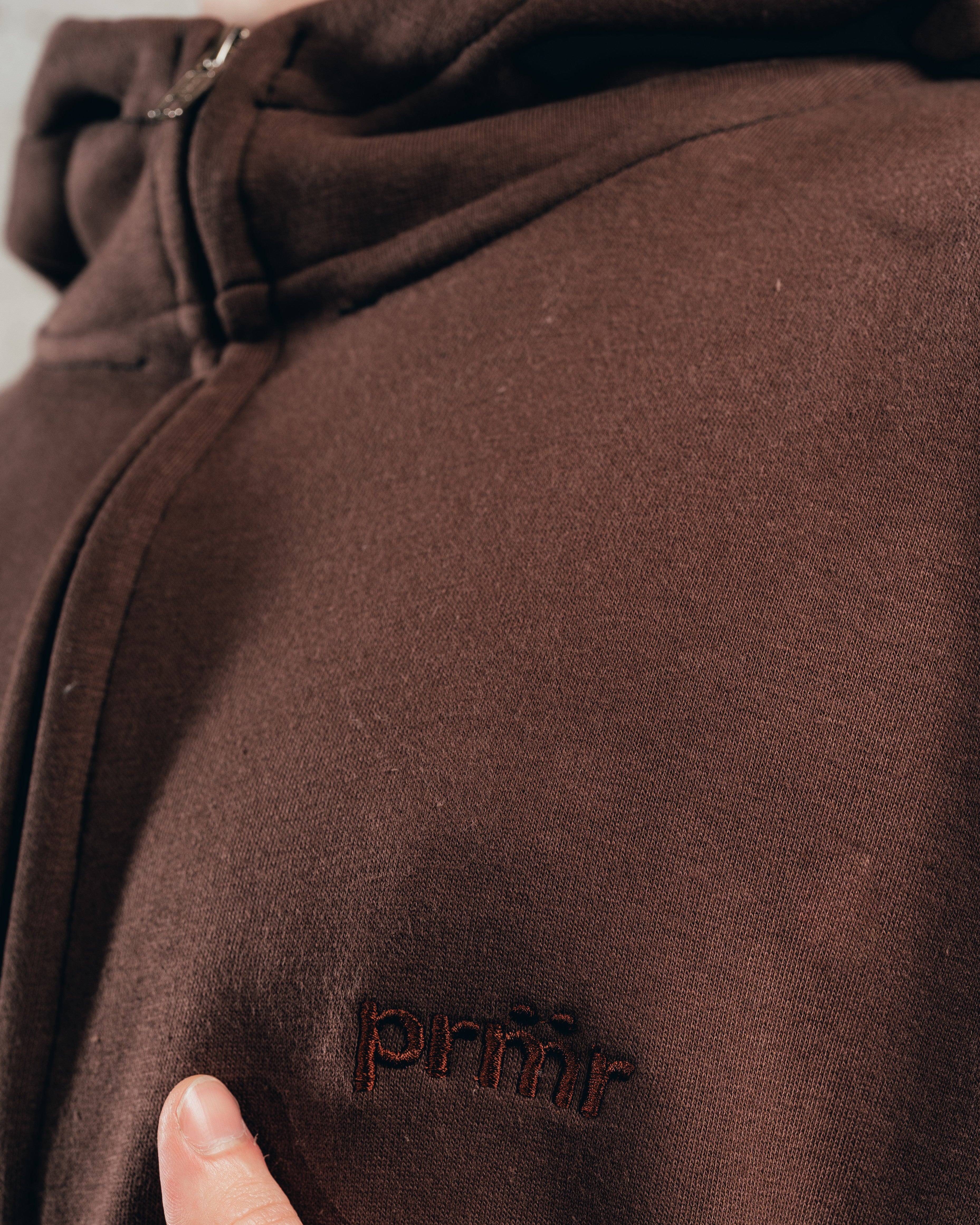 CAMPERA DOBLE CIERRE [ PRIMARI ] CHOCOLATE
