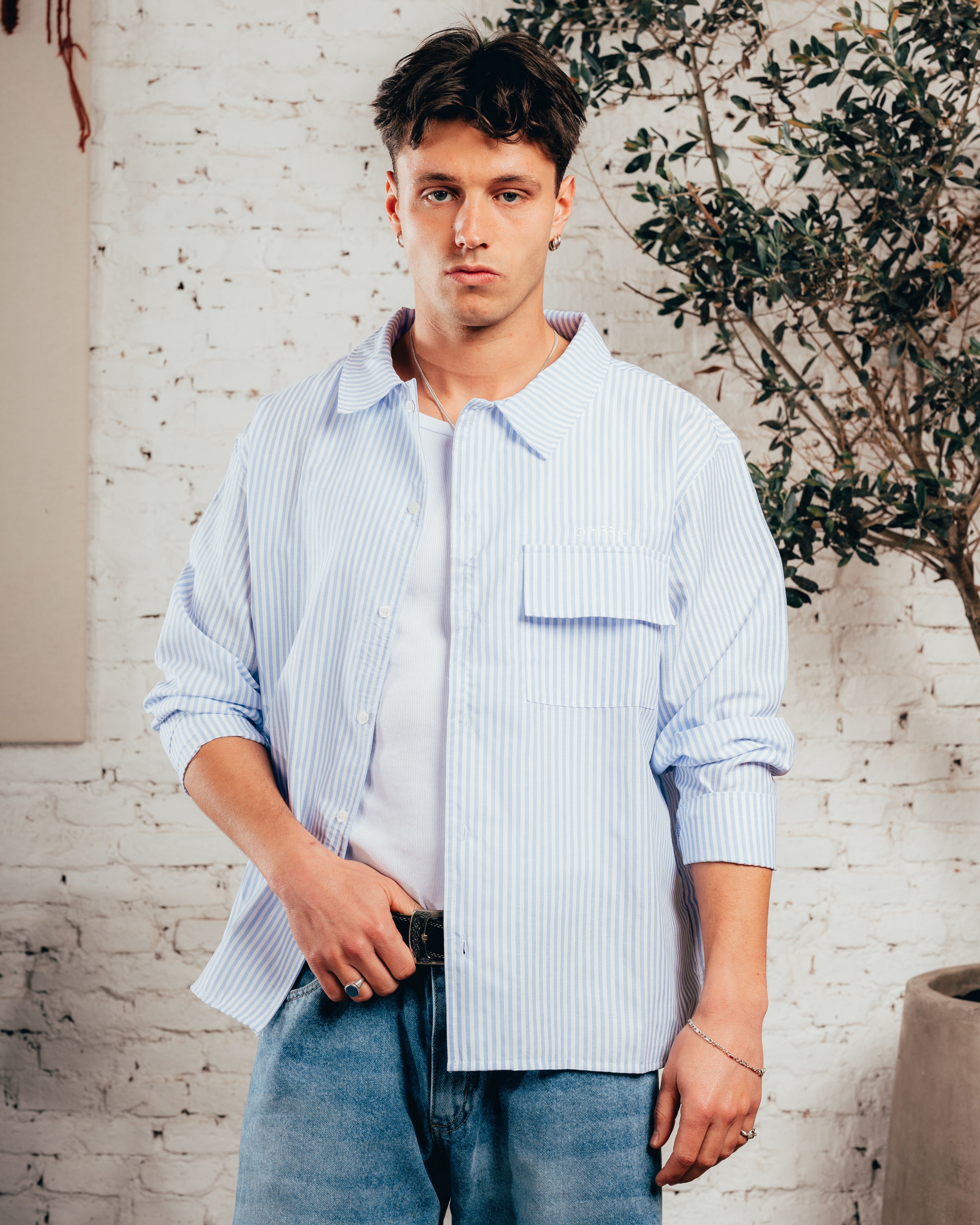 CAMISA MARINERA [ PRIMARI ] RAYADA