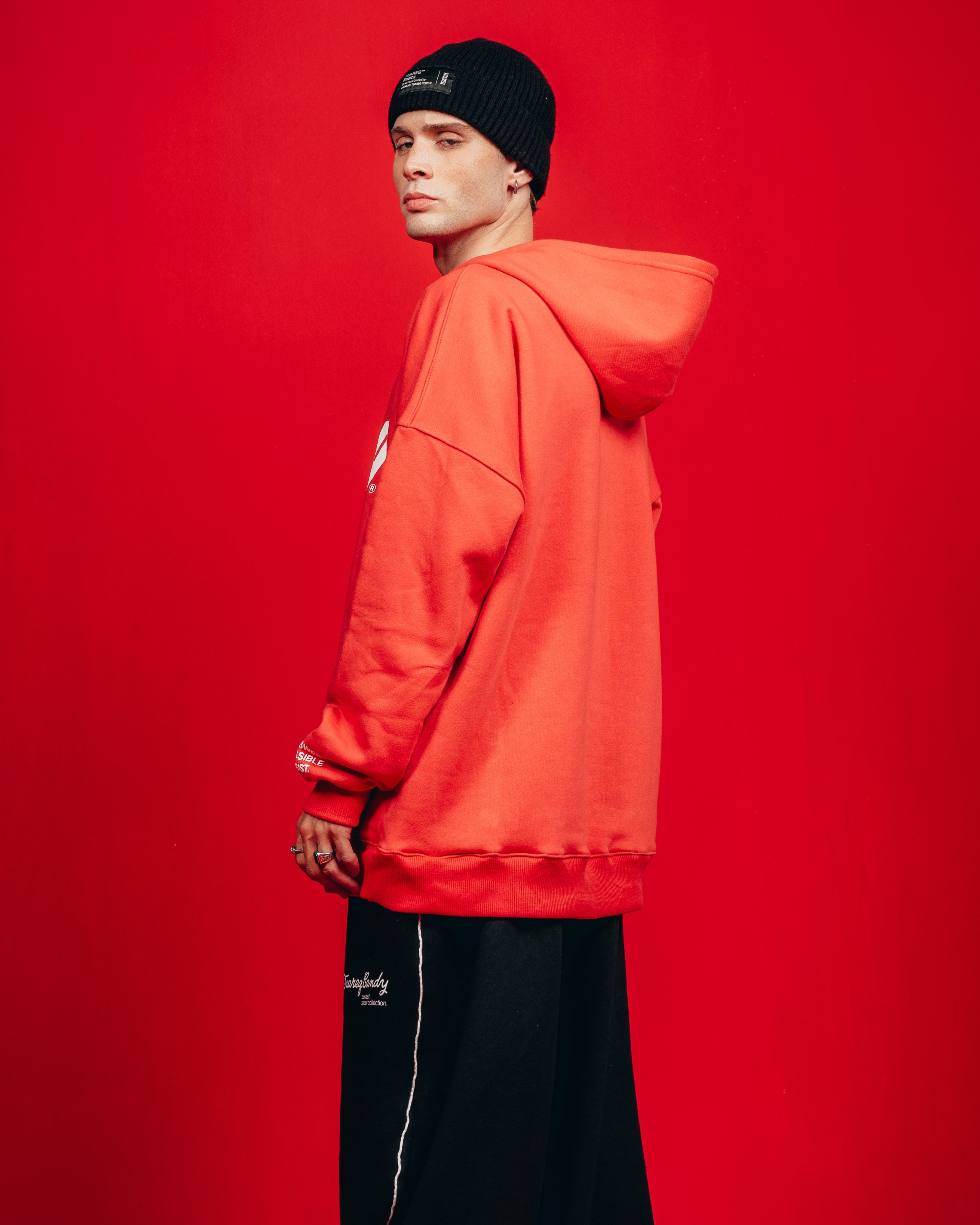 HOODIE PESADO CANDY [ KIT KAT ] RED
