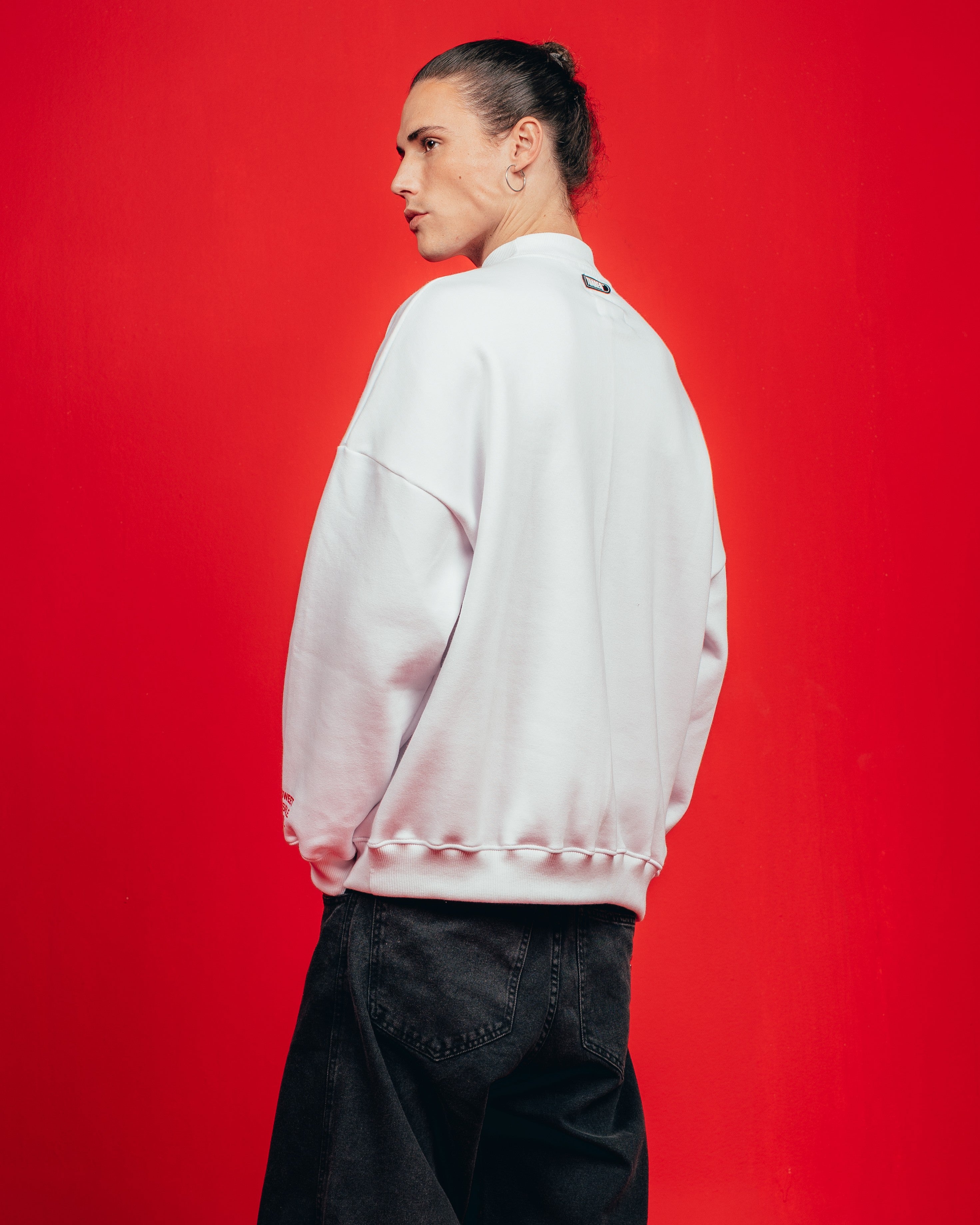 CREWNECK CANDY [ KIT KAT ] WHITE