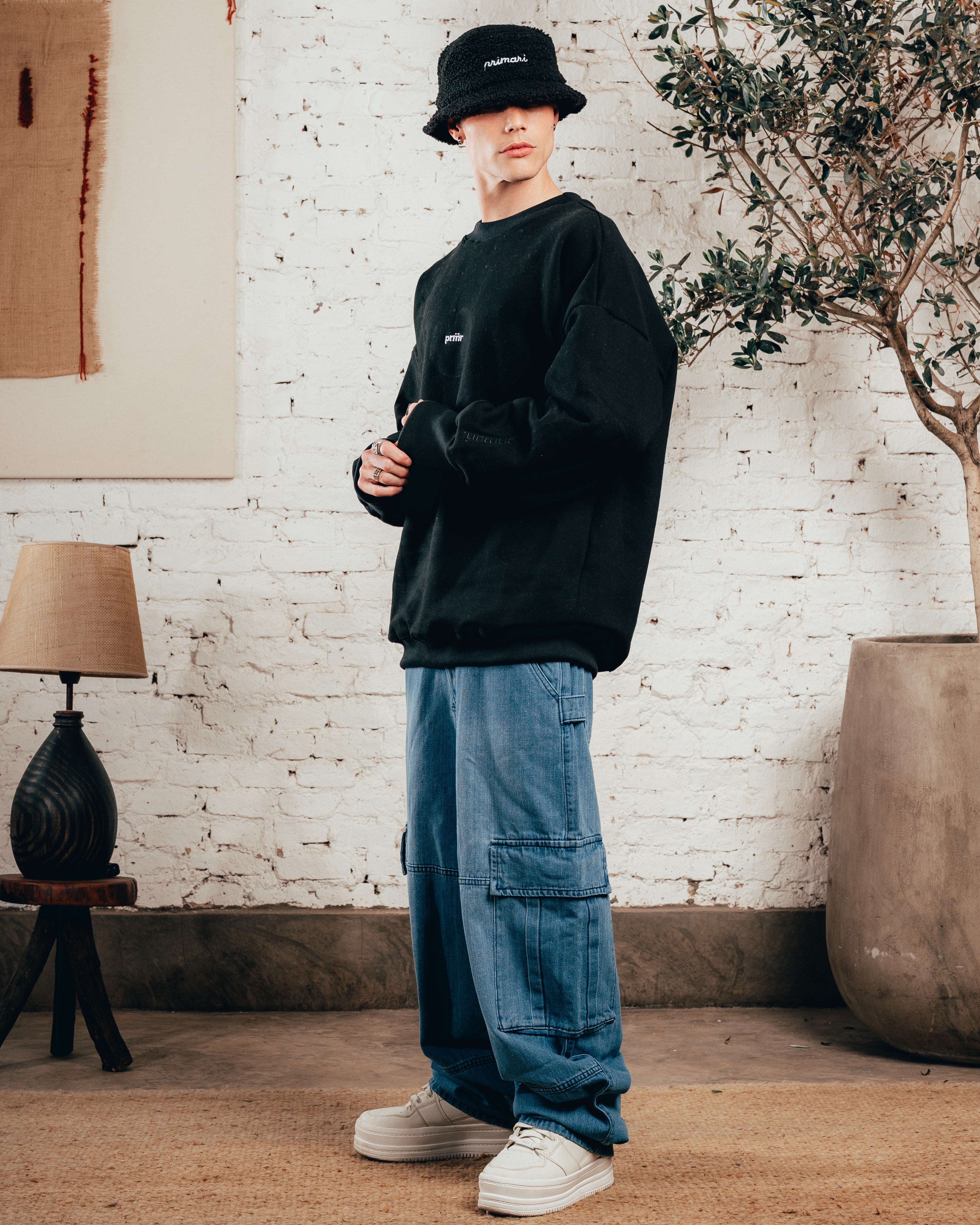 JEAN MOM OVERSIZED [ PRIMARI ] LIGHT BLUE
