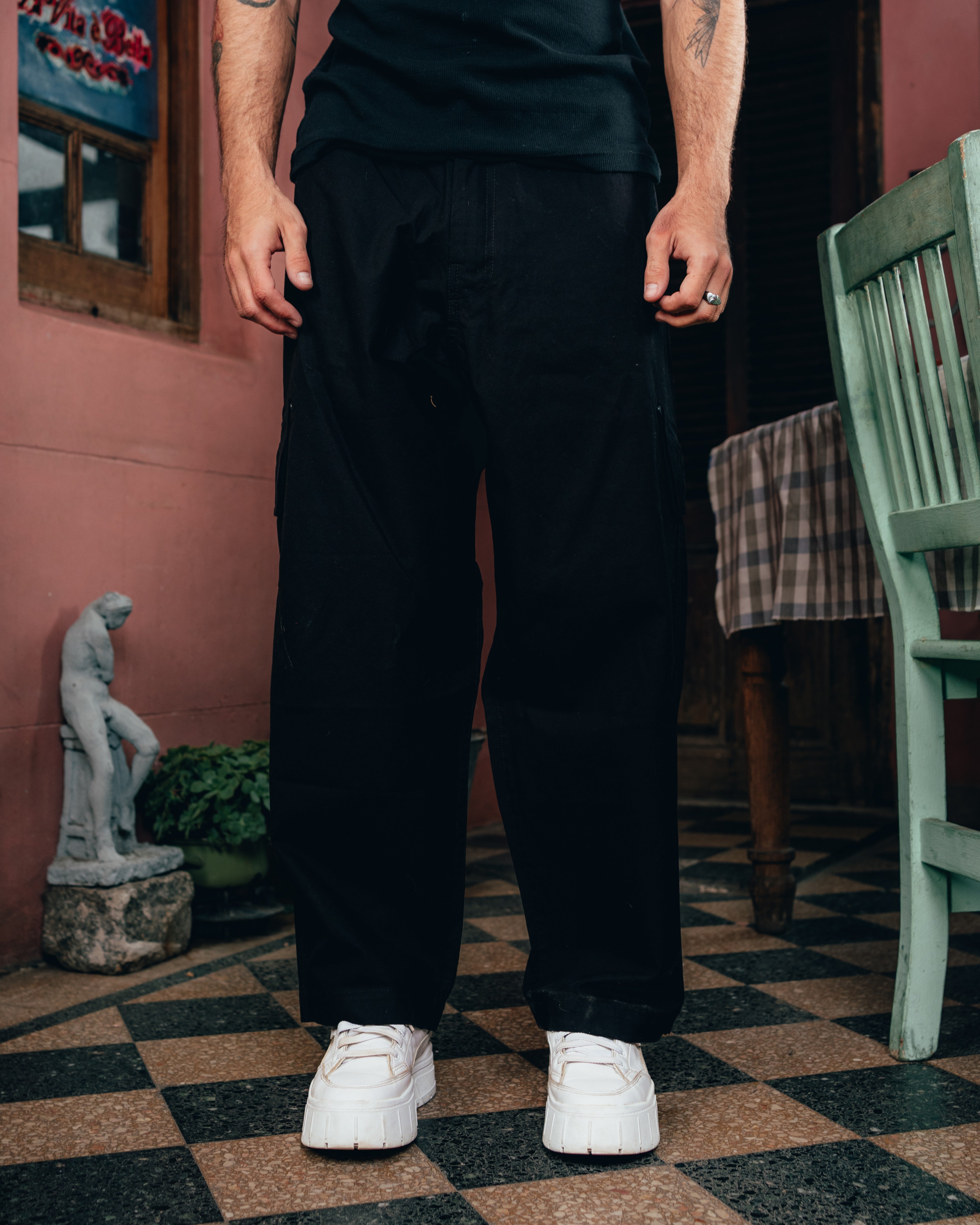 PANTALON [ BARILLA ] ELEGANT BLACK