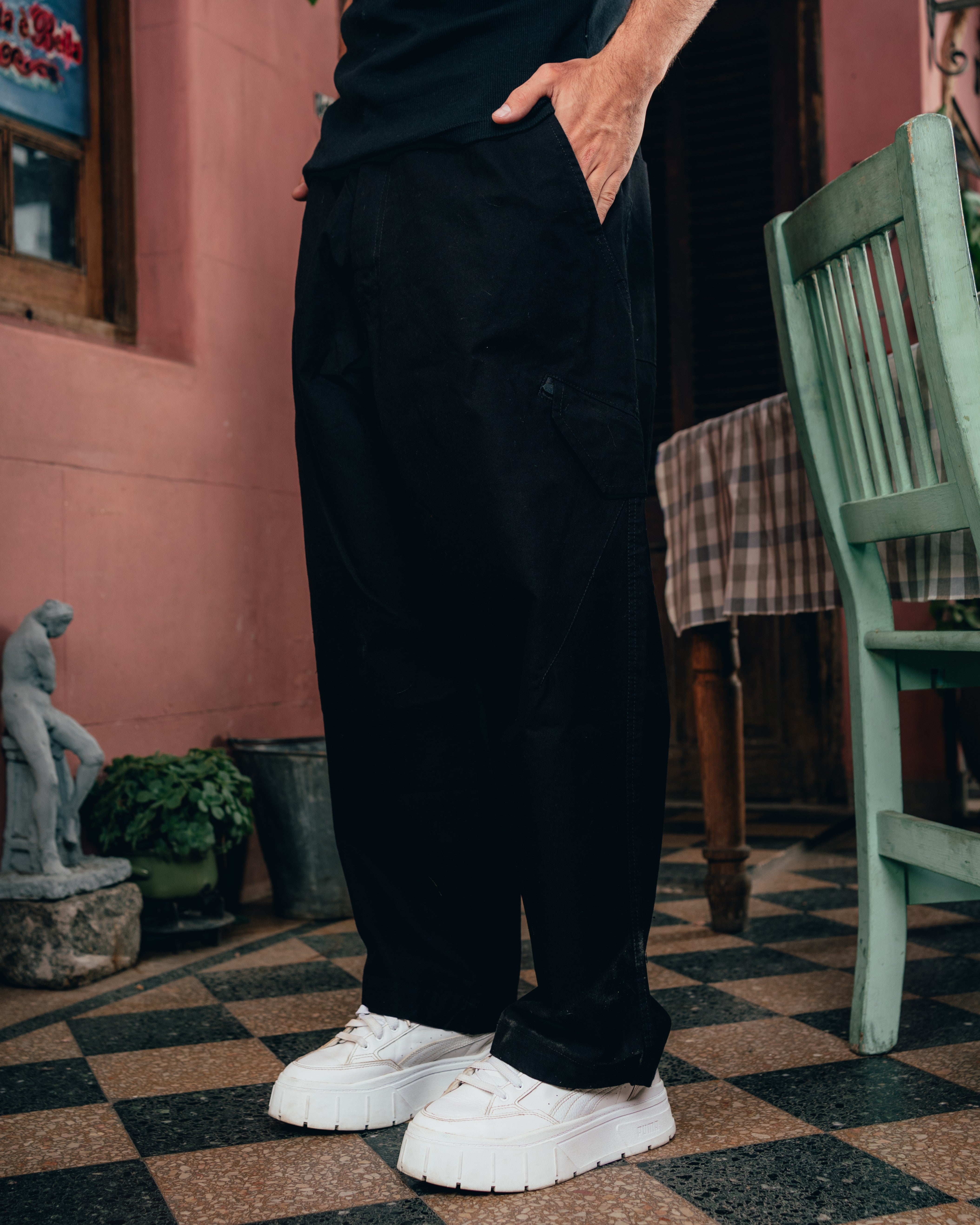 PANTALON [ BARILLA ] ELEGANT BLACK