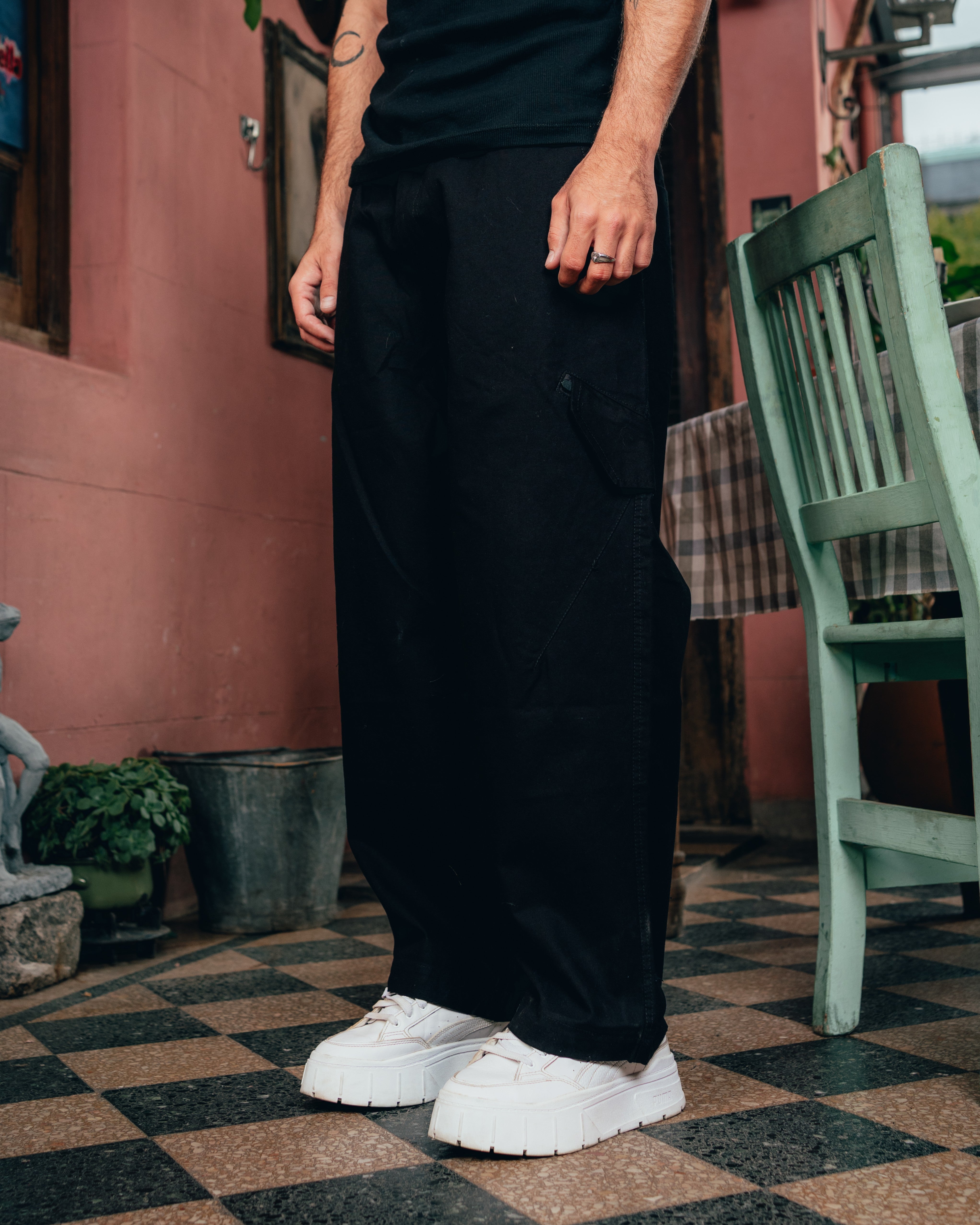 PANTALON [ BARILLA ] ELEGANT BLACK