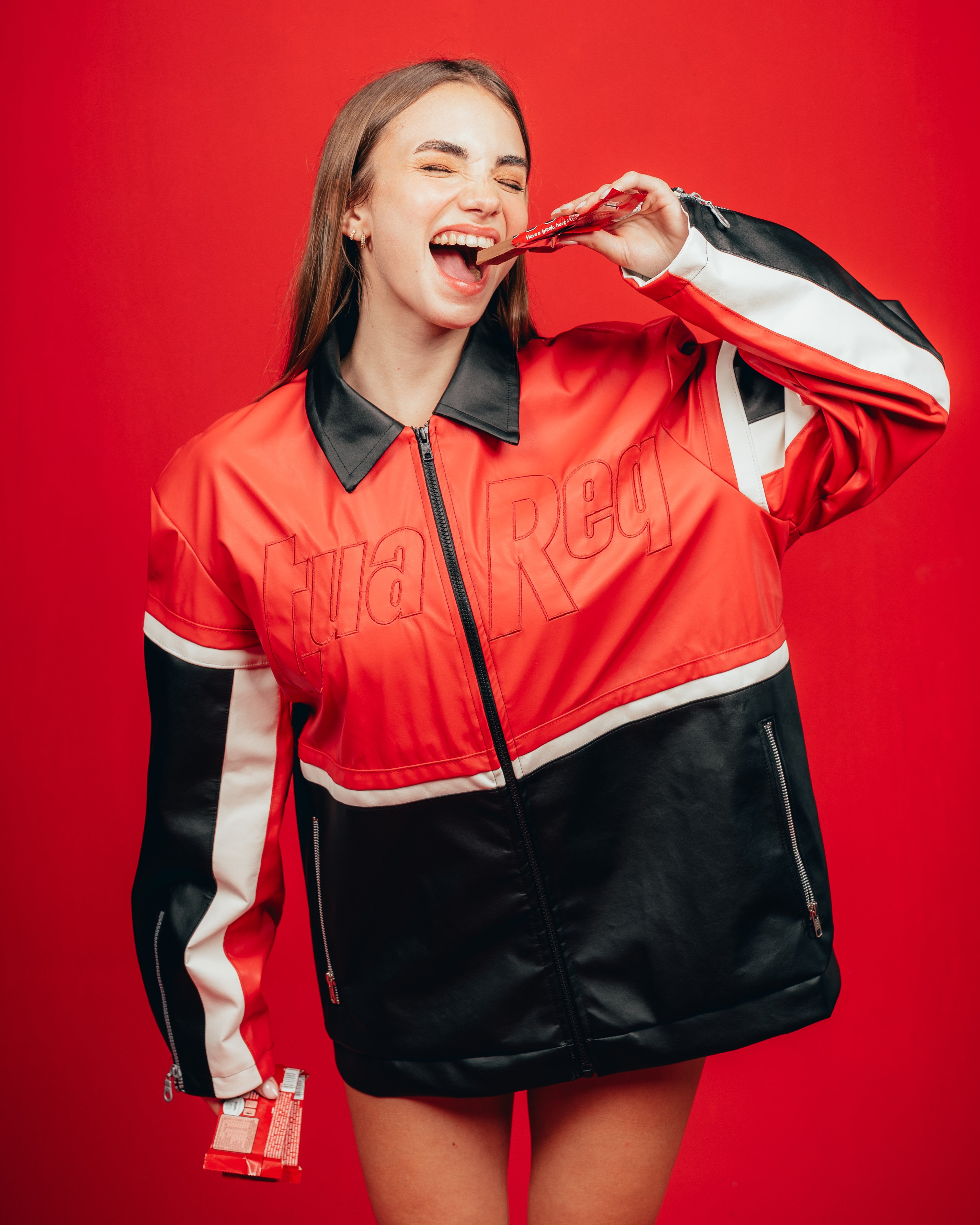 CAMPERA ECO-CUERO CANDY [ KIT KAT ] MOTO