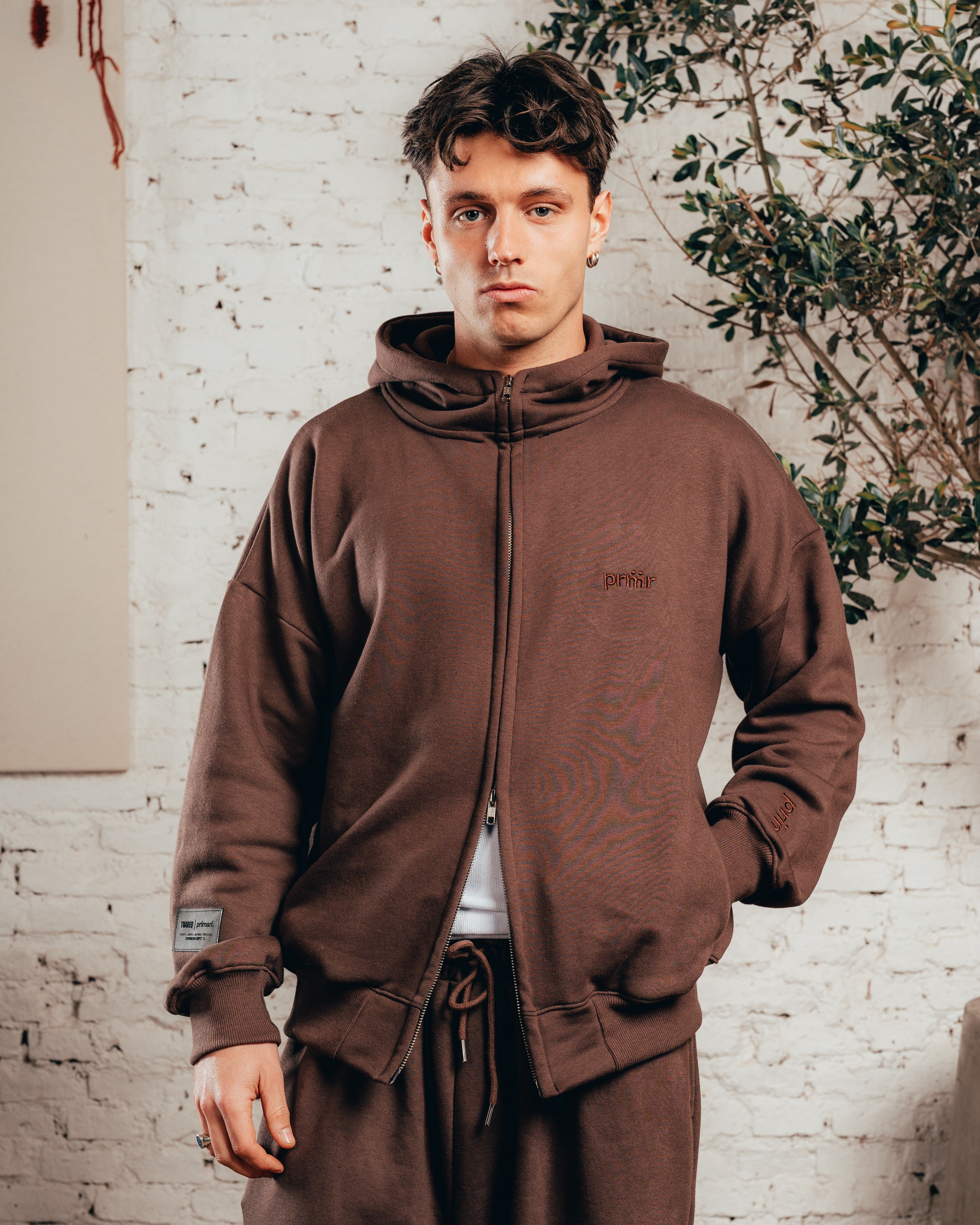 CAMPERA DOBLE CIERRE [ PRIMARI ] CHOCOLATE