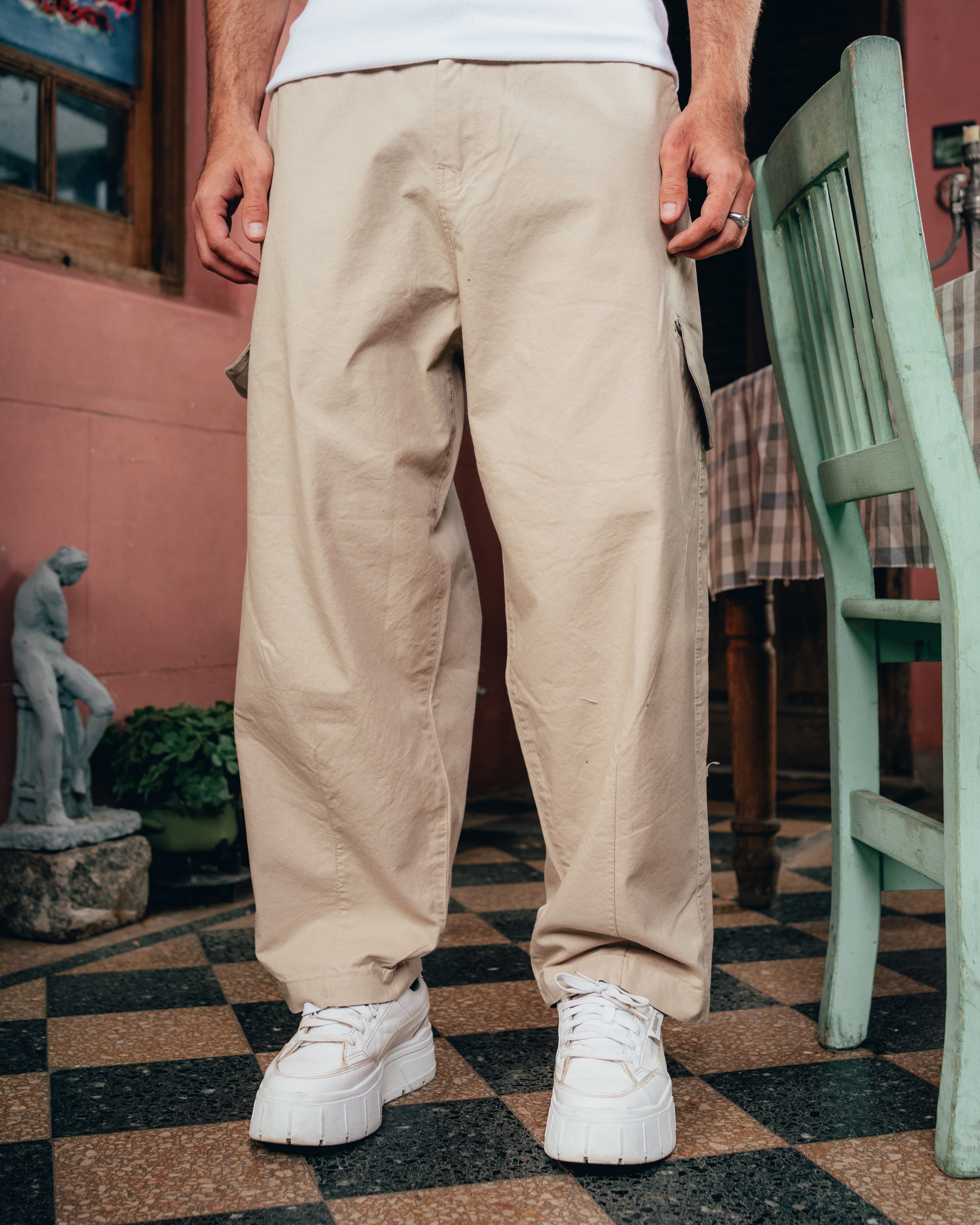 PANTALON [ BARILLA ] ELEGANT BEIGE