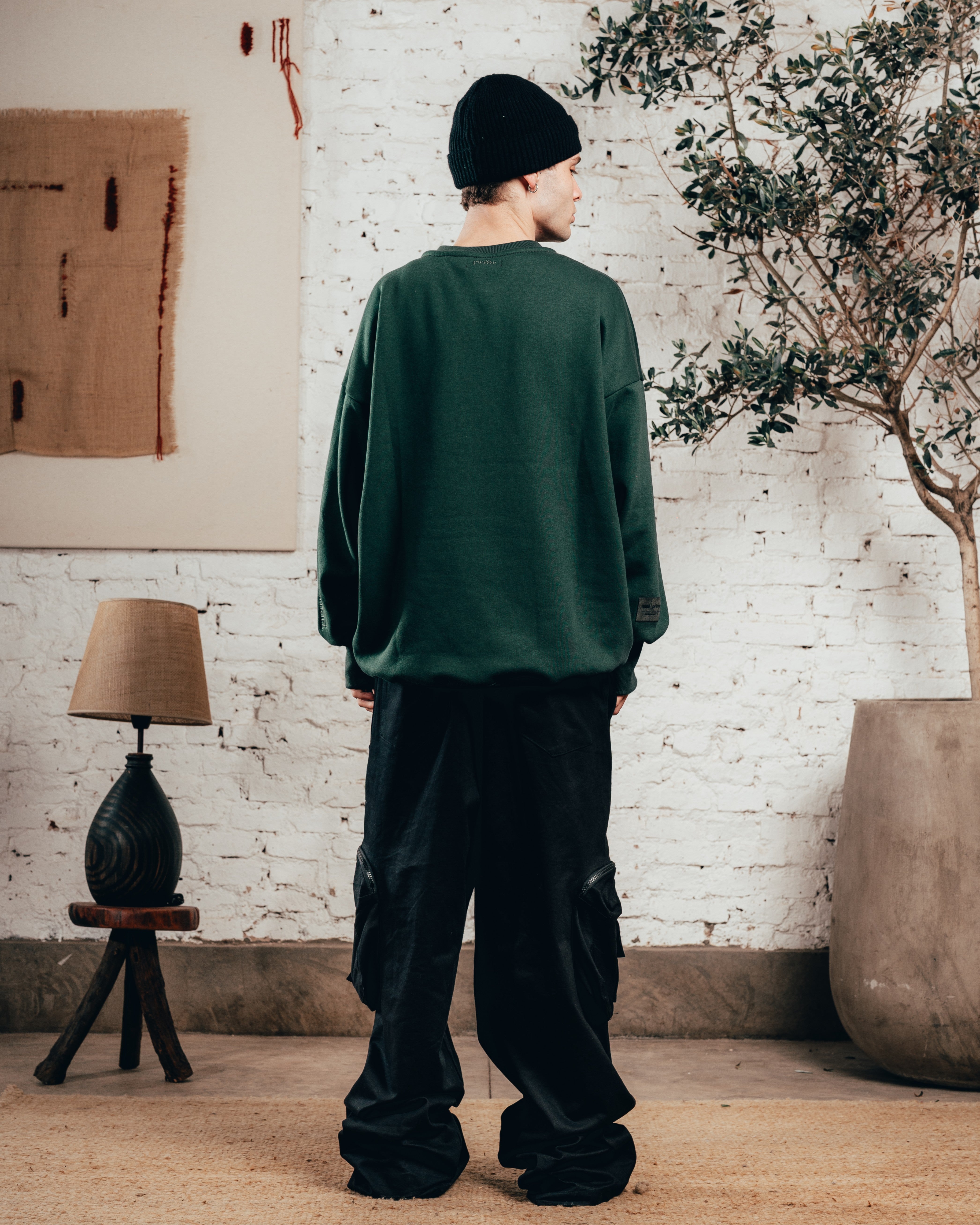 CREWNECK OVERSIZED [ PRIMARI ] IRISH GREEN
