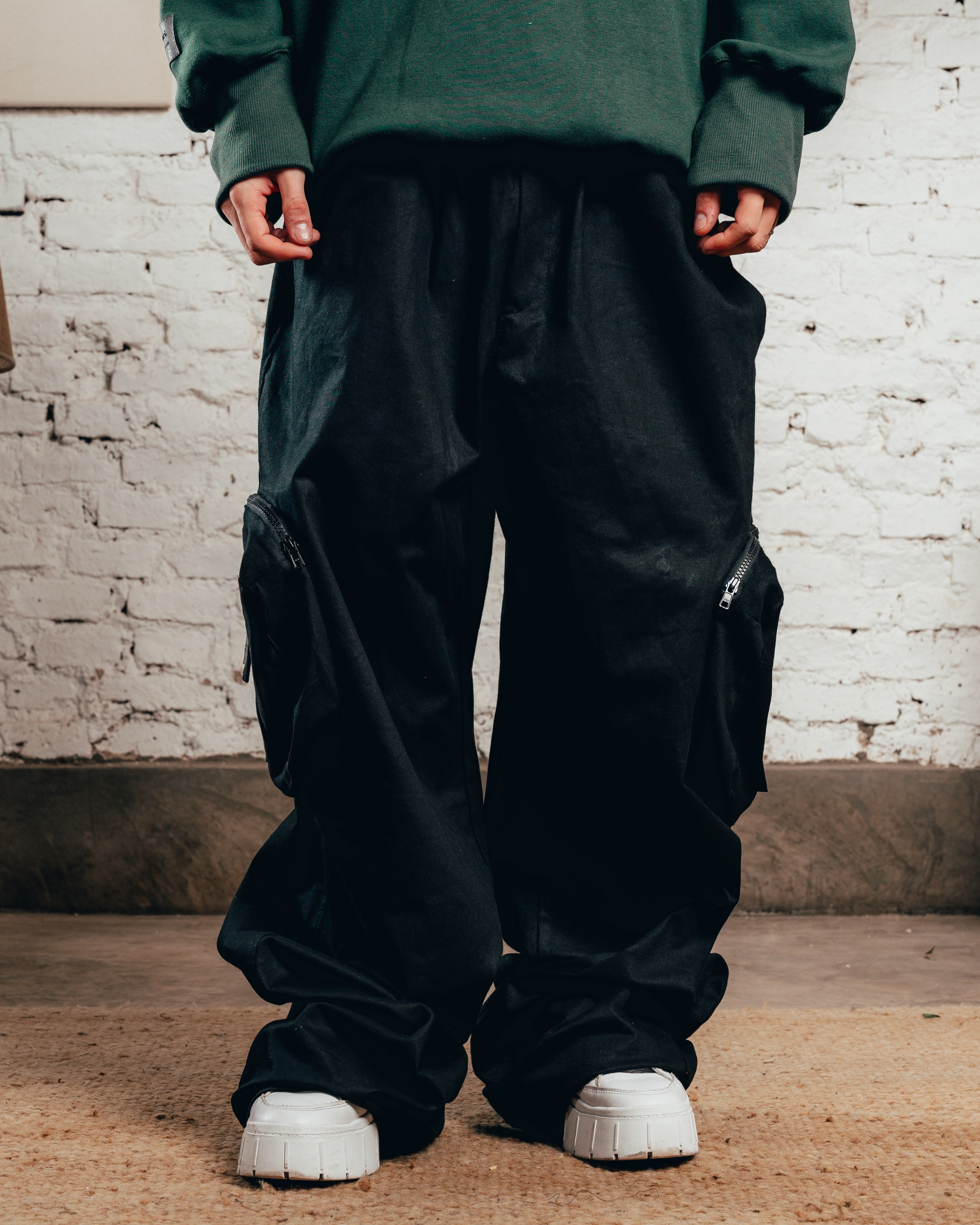 JEAN MEGA CARGO [ PRIMARI ] BLACK