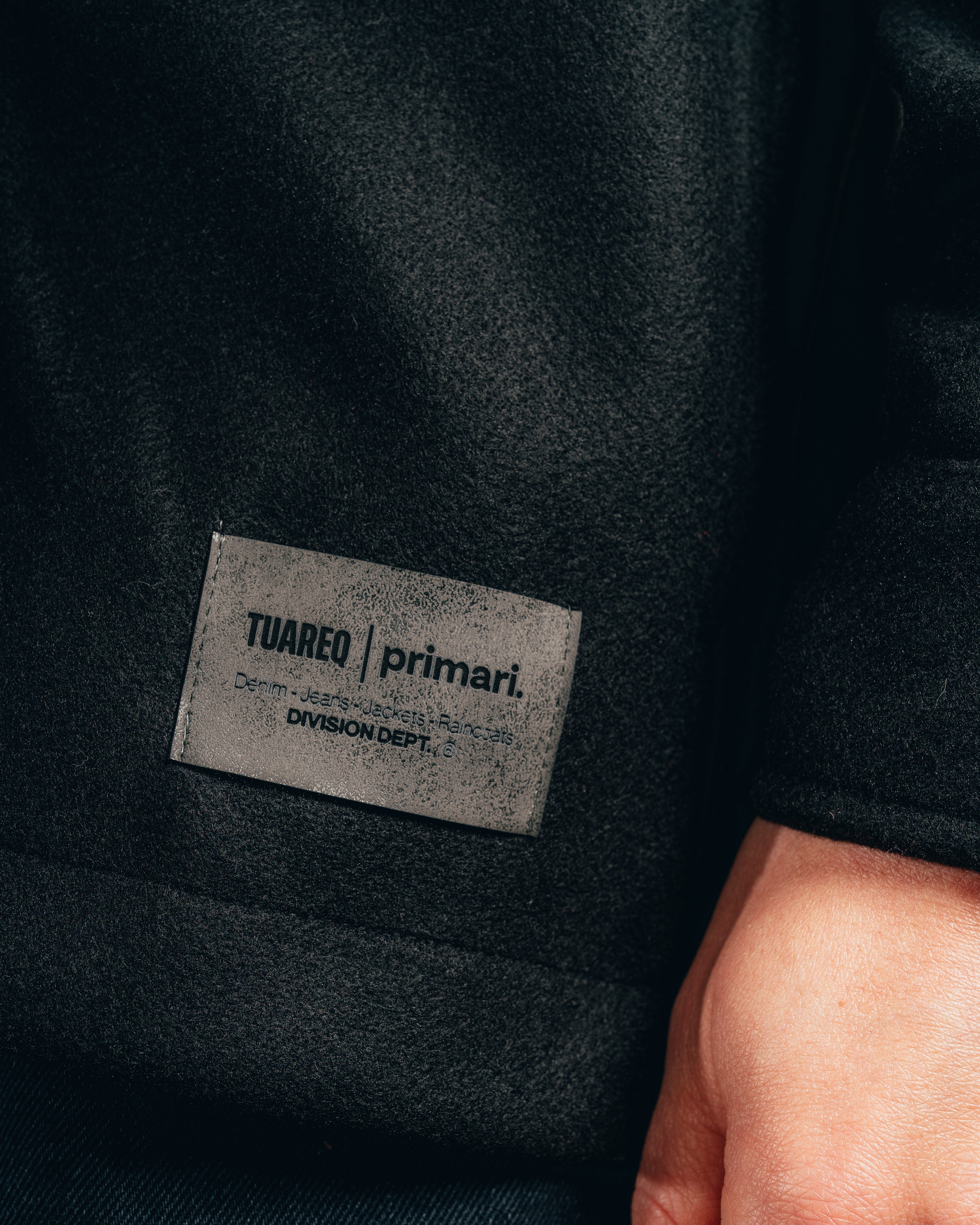 CAMISACO DE PAÑO [ PRIMARI ] ELEGANT BLACK