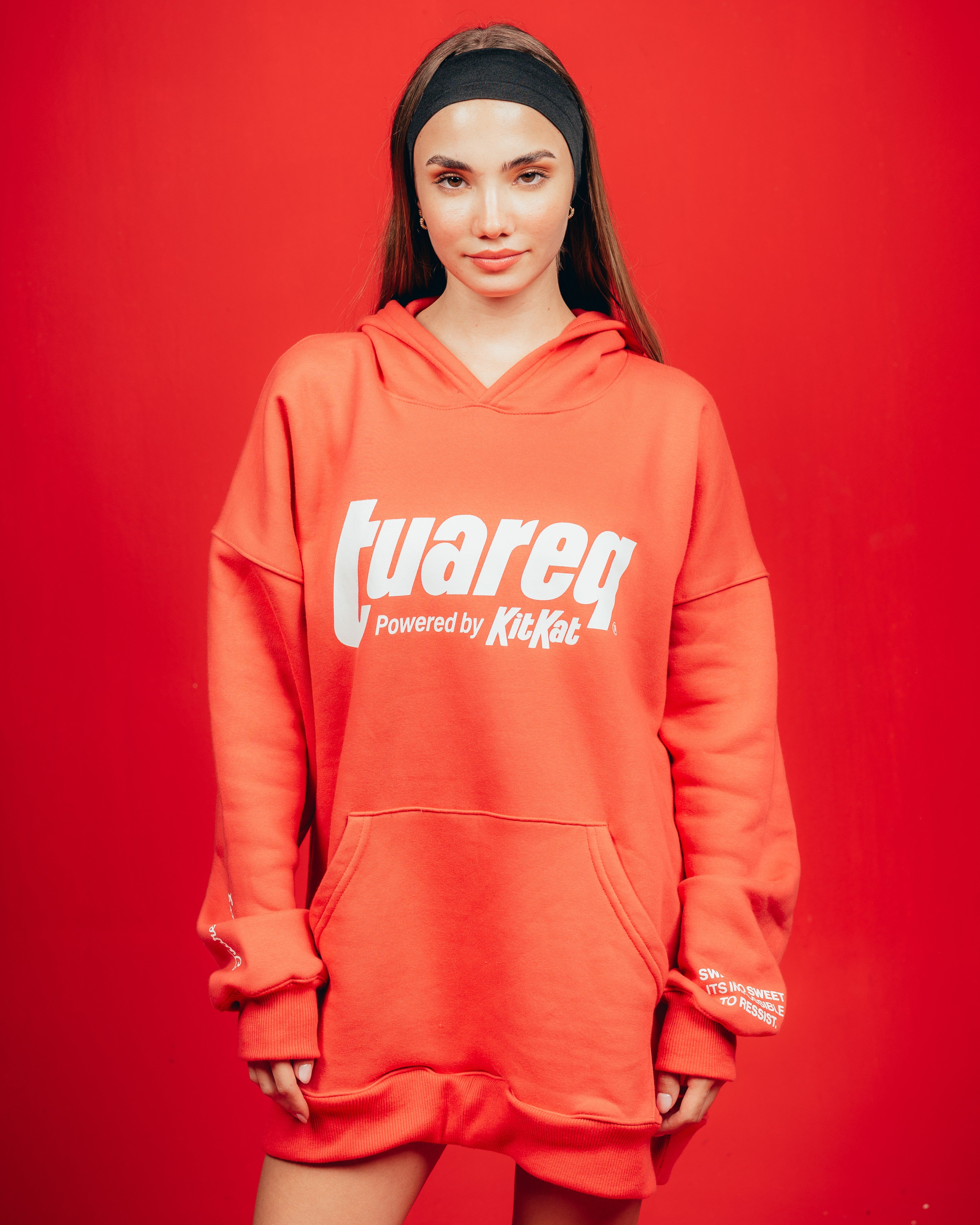 HOODIE PESADO CANDY [ KIT KAT ] RED