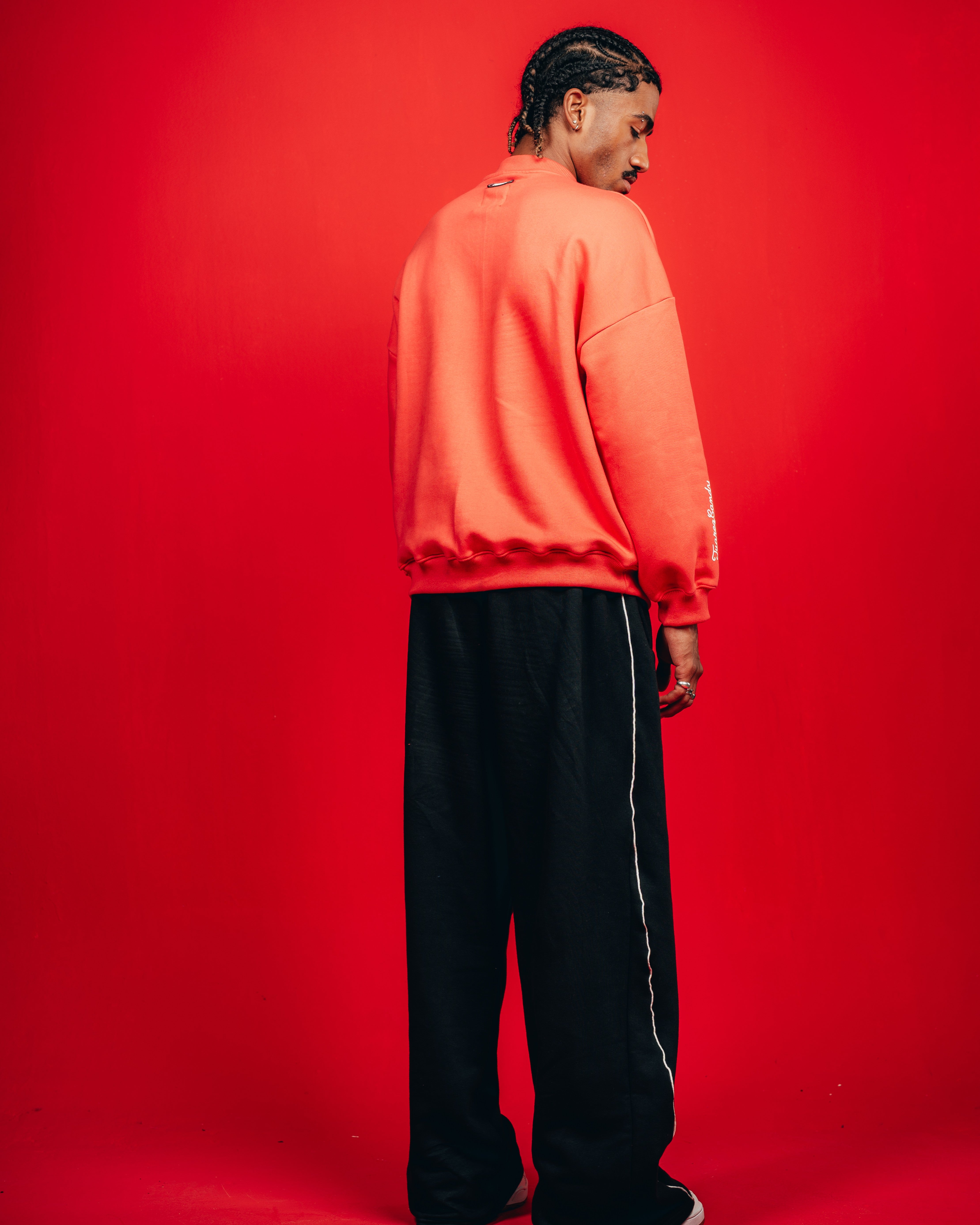CREWNECK CANDY [ KIT KAT ] RED