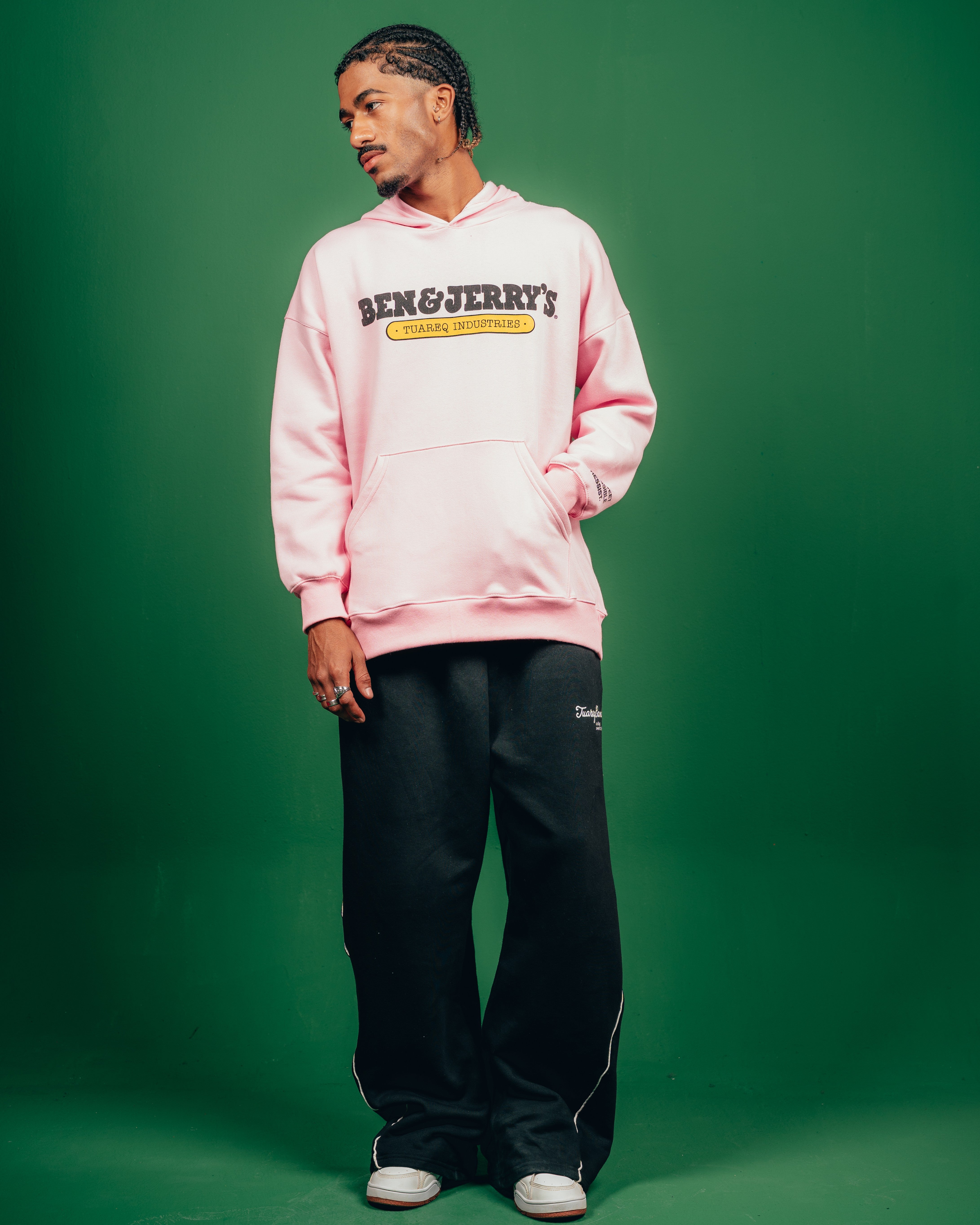 HOODIE PESADO CANDY [ B&J ] BABY ROSE
