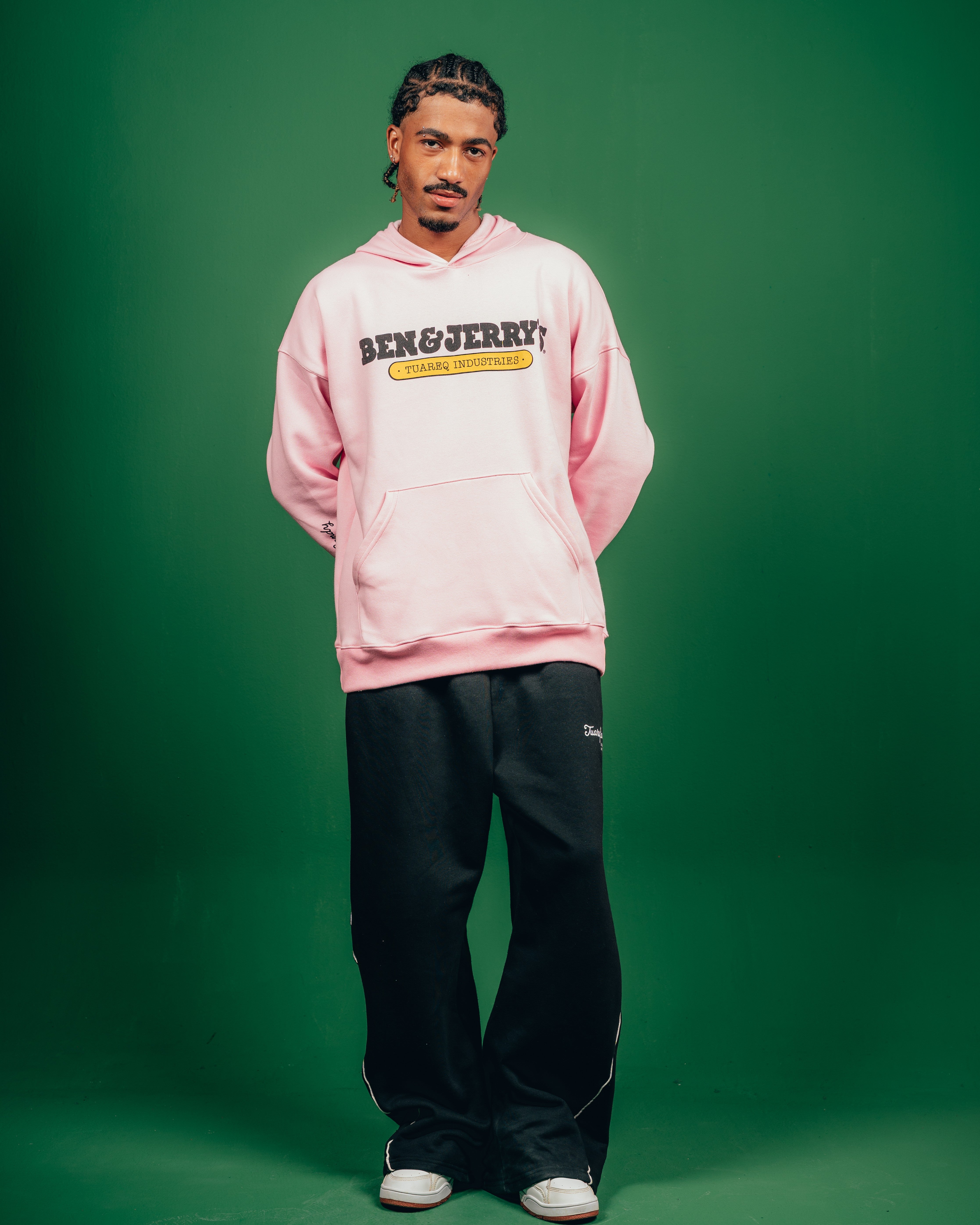 HOODIE PESADO CANDY [ B&J ] BABY ROSE
