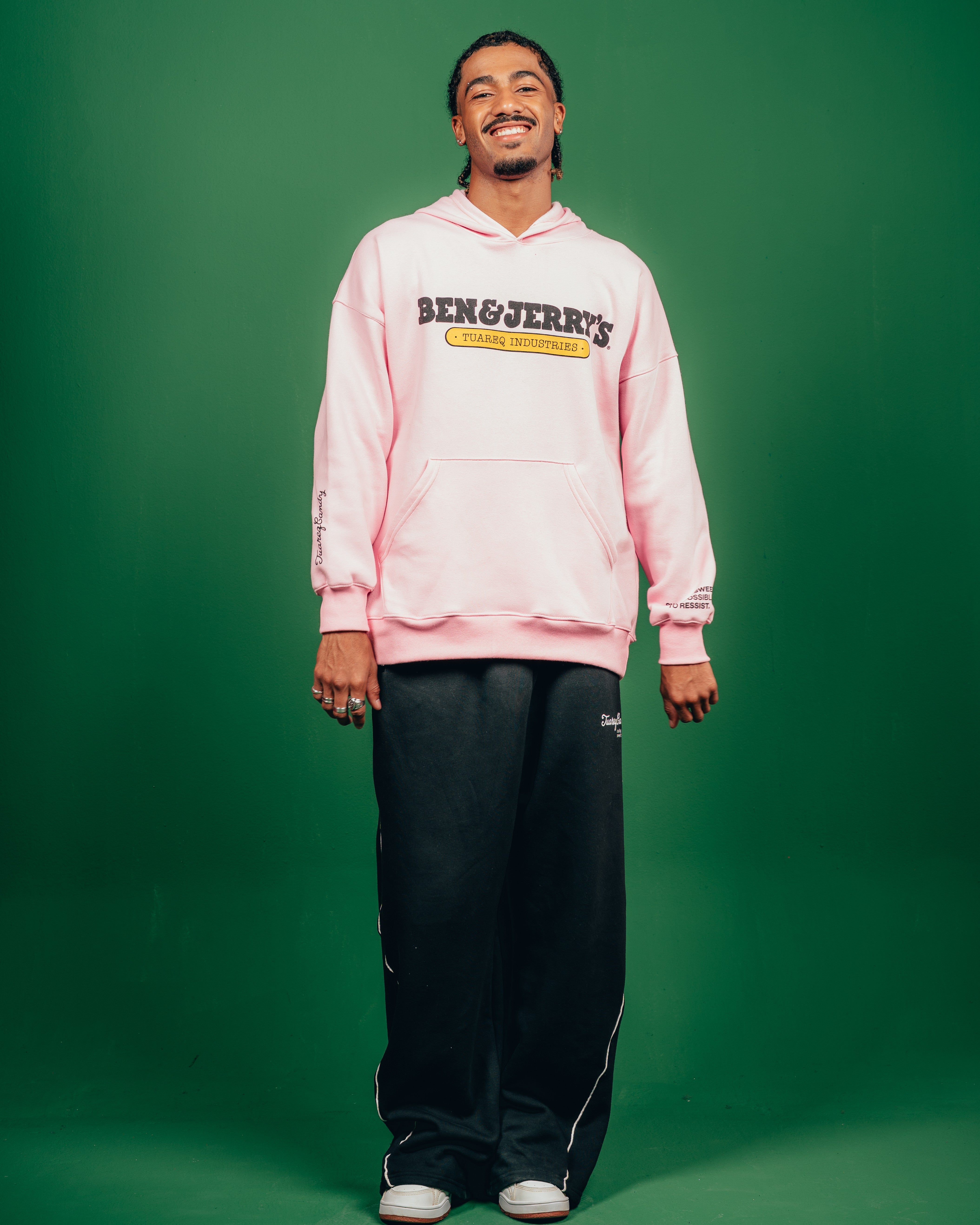 HOODIE PESADO CANDY [ B&J ] BABY ROSE