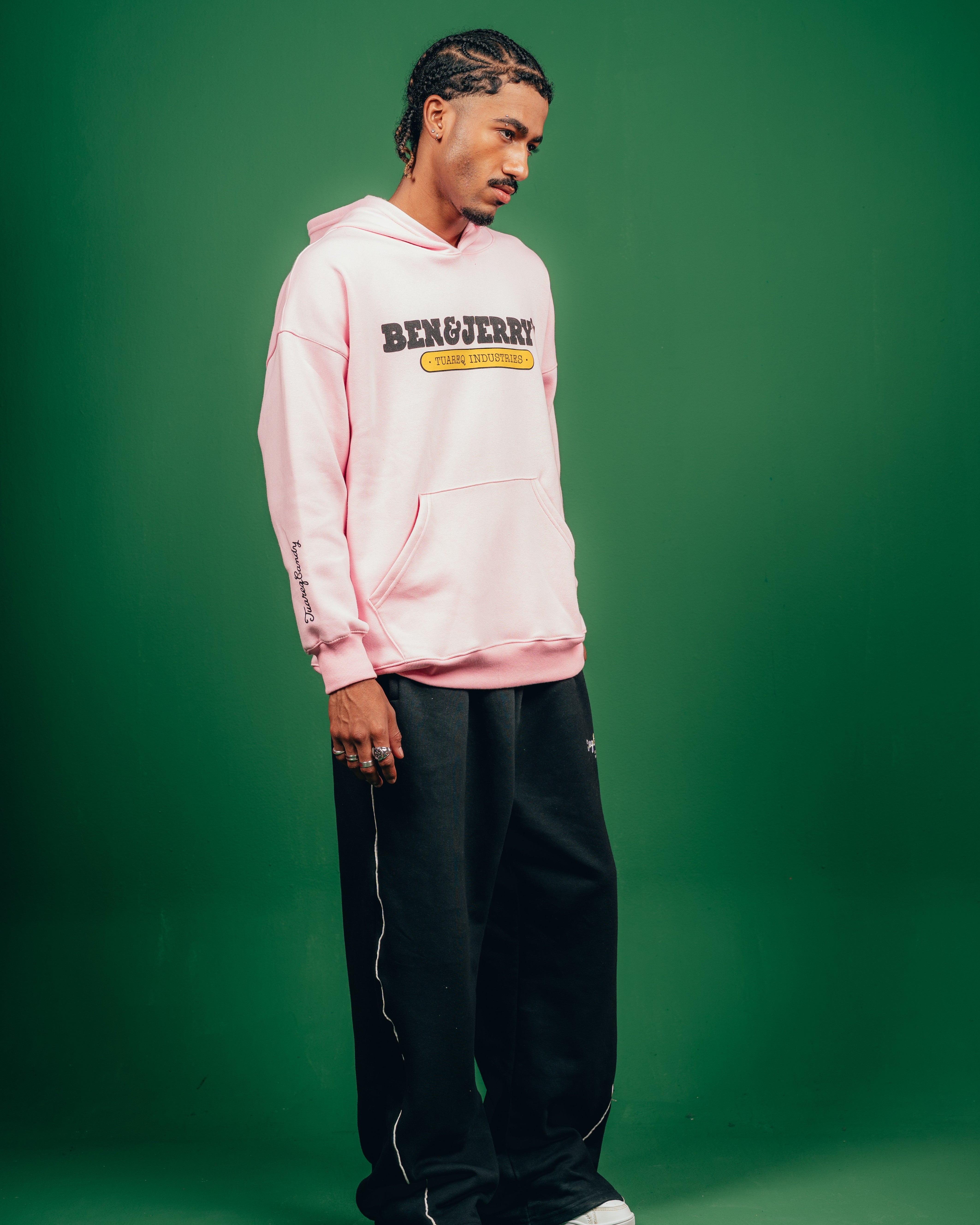 HOODIE PESADO CANDY [ B&J ] BABY ROSE