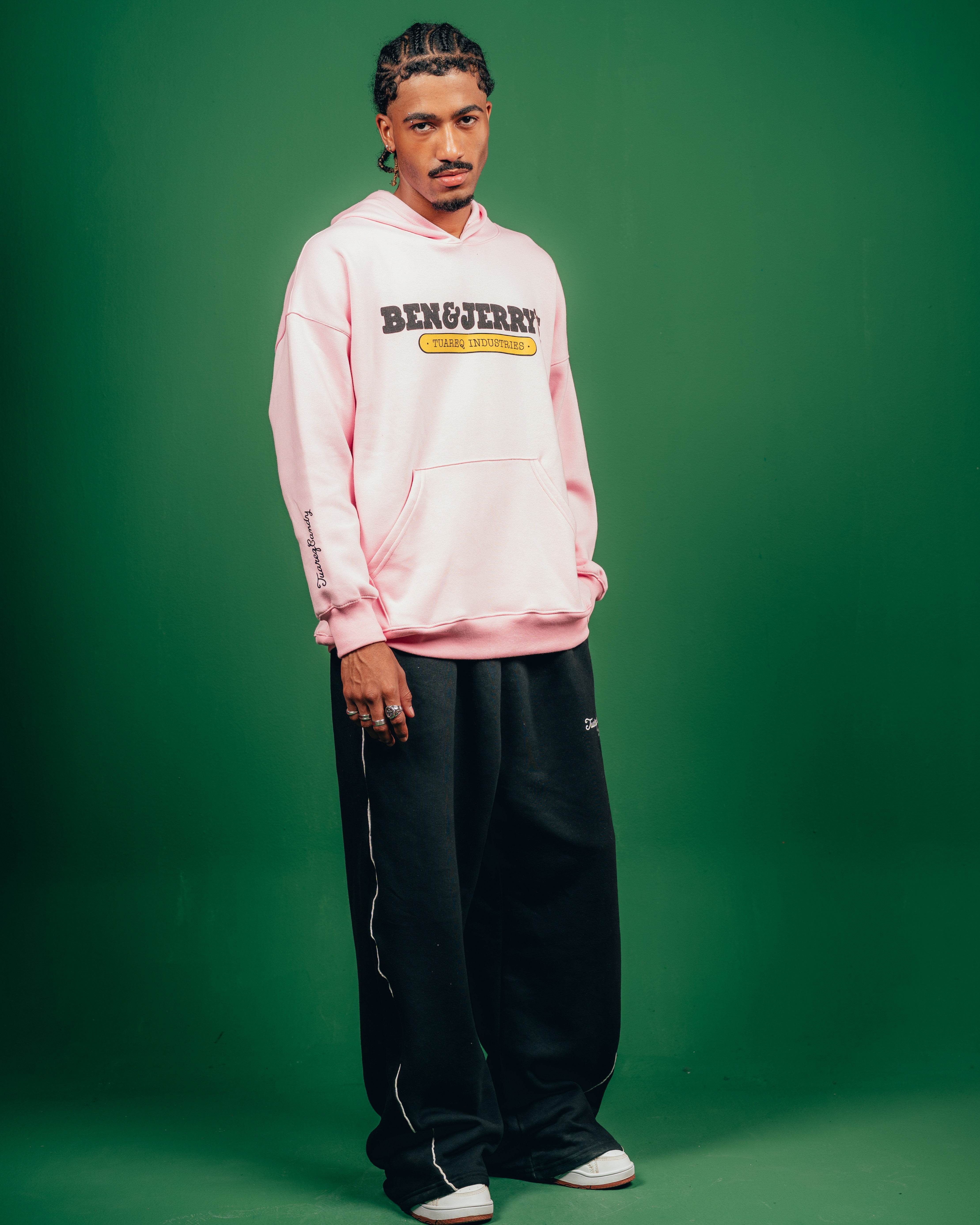HOODIE PESADO CANDY [ B&J ] BABY ROSE