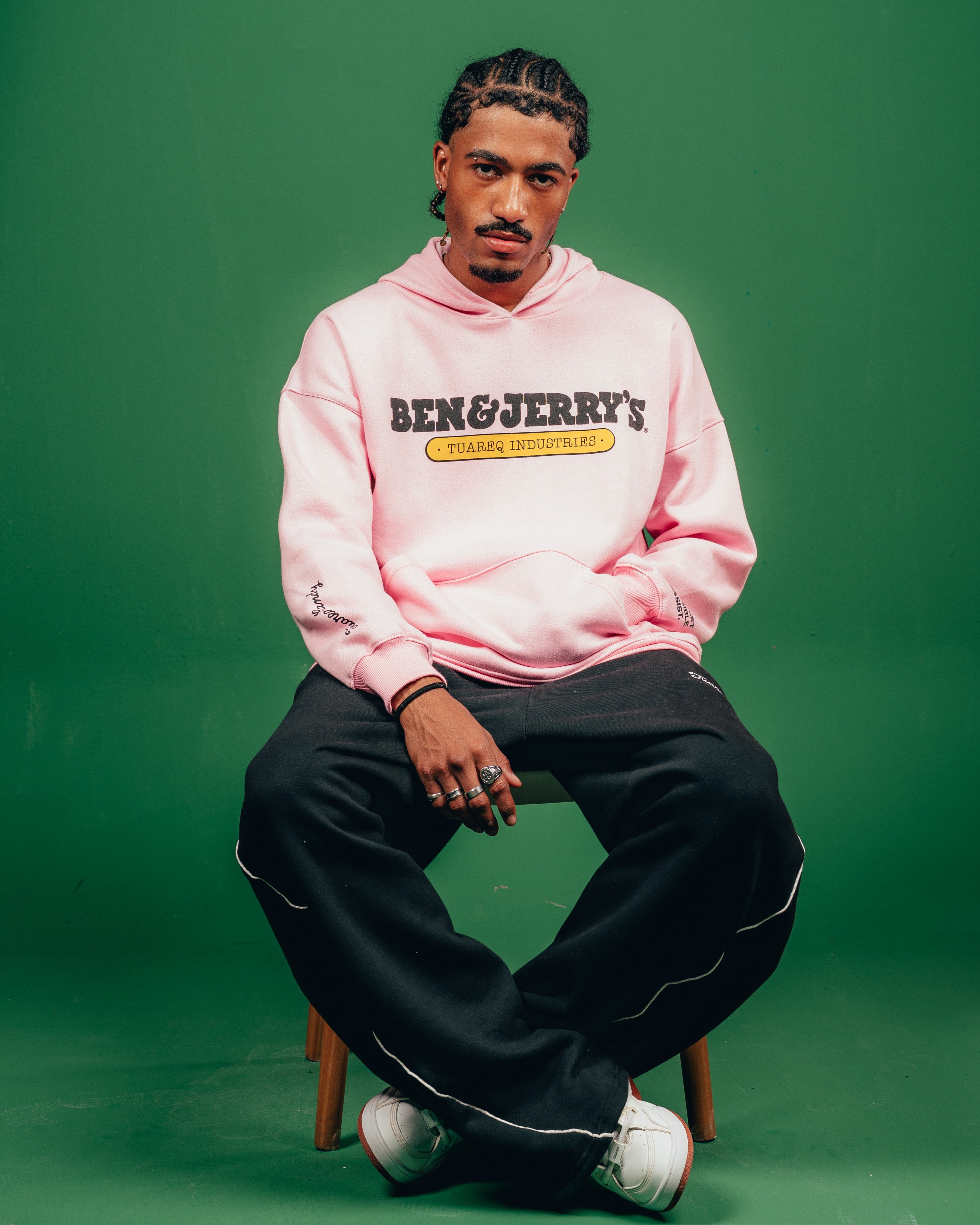 HOODIE PESADO CANDY [ B&J ] BABY ROSE