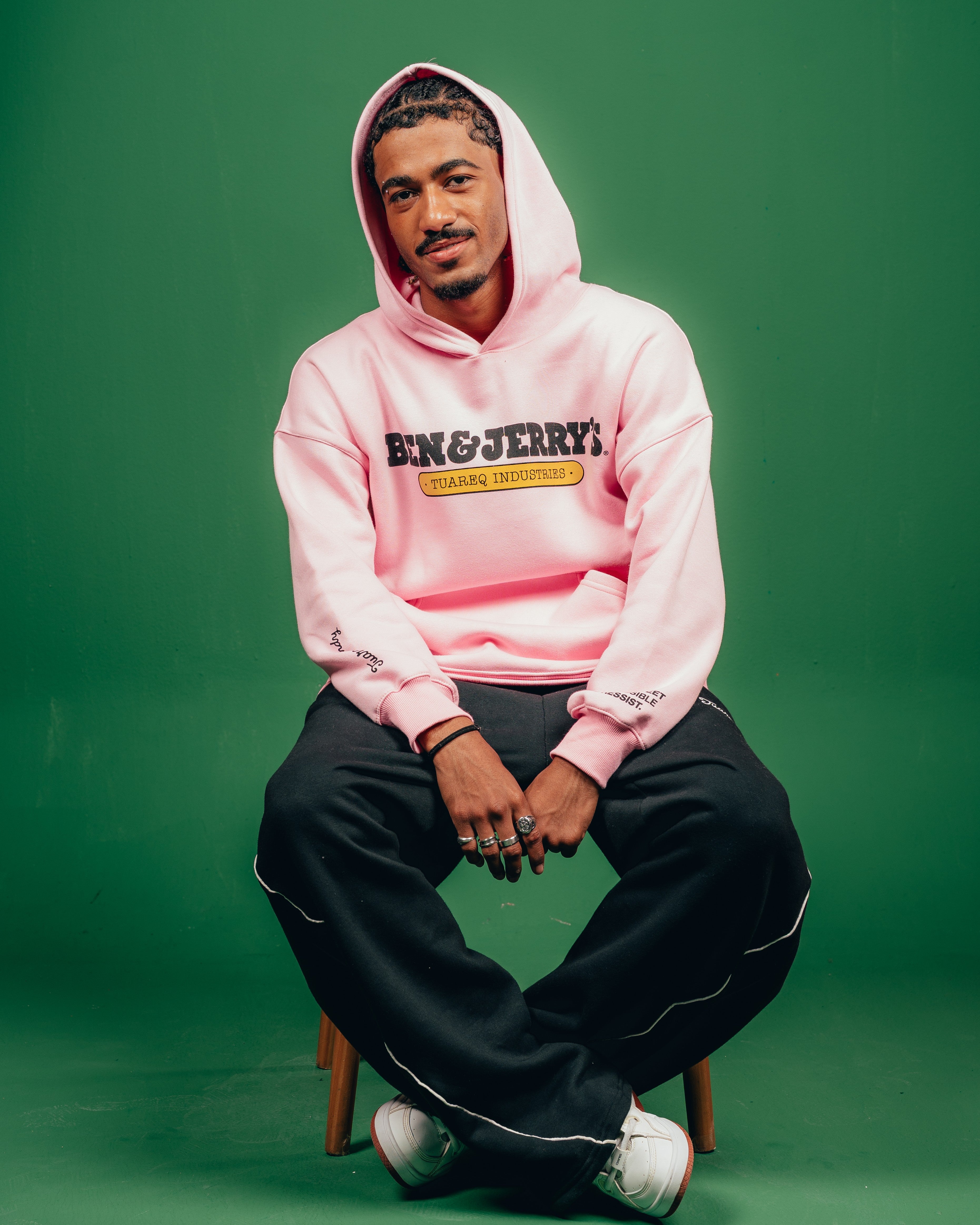 HOODIE PESADO CANDY [ B&J ] BABY ROSE