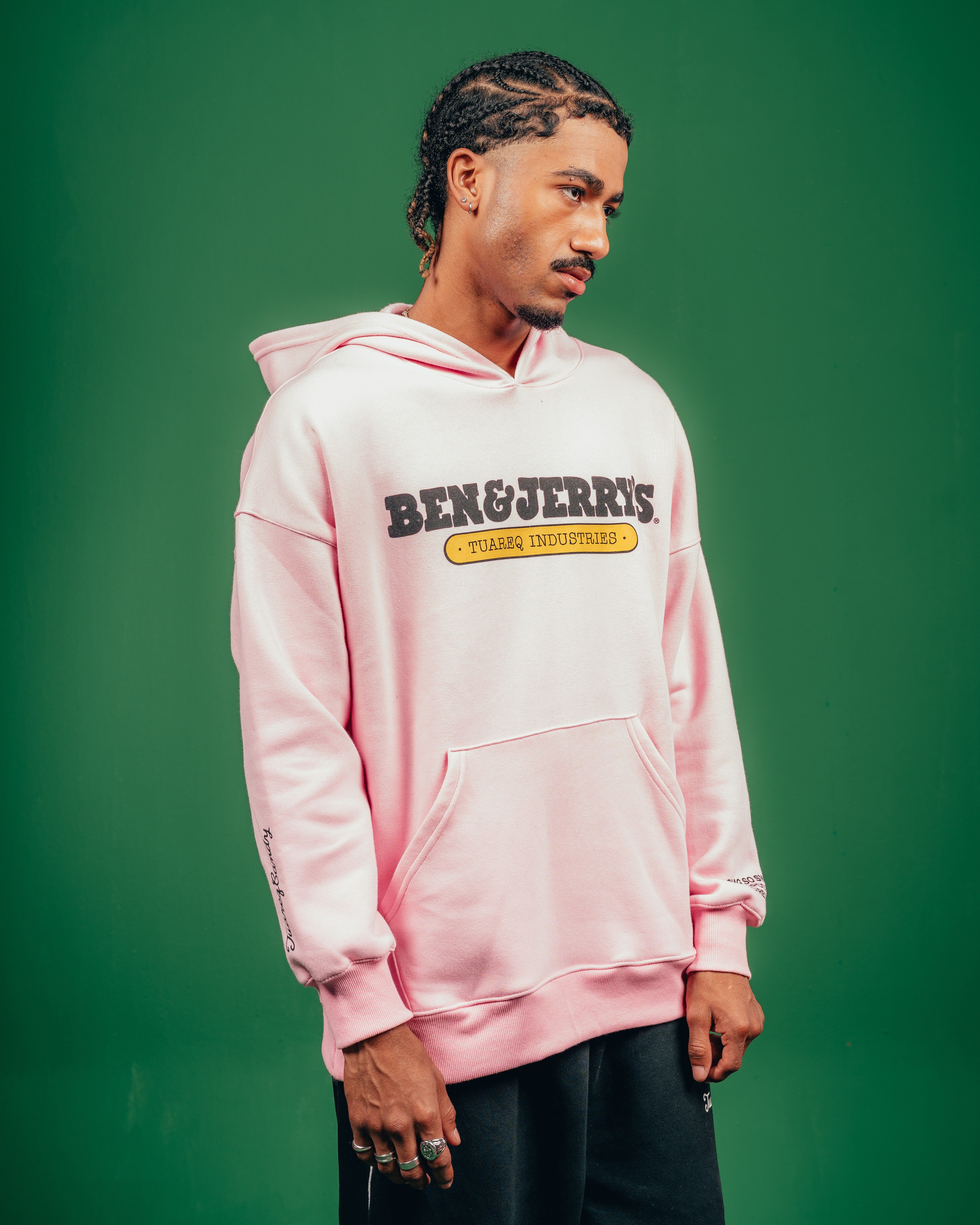 HOODIE PESADO CANDY [ B&J ] BABY ROSE
