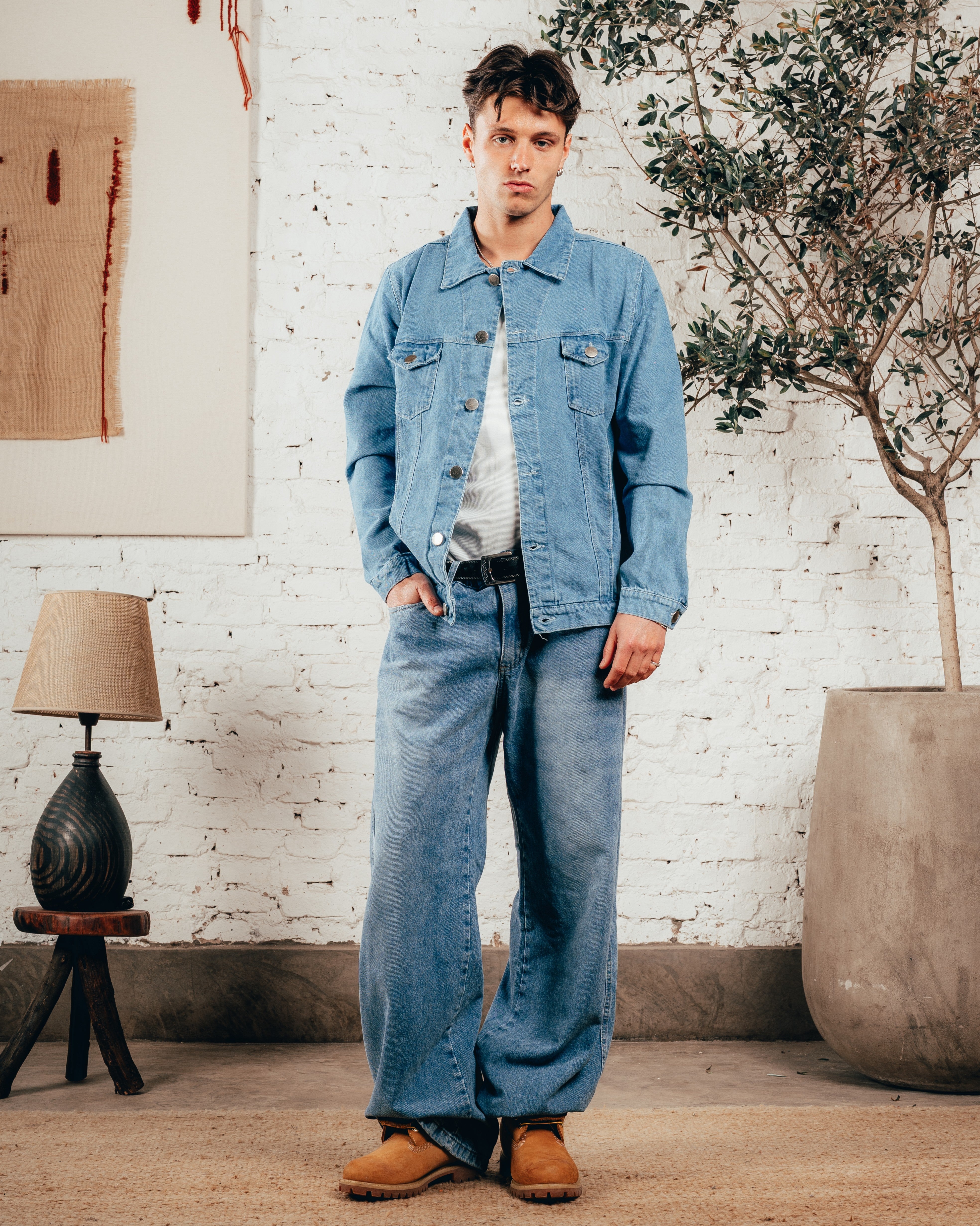 CAMPERA DE JEAN [ PRIMARI ] LIGHT BLUE