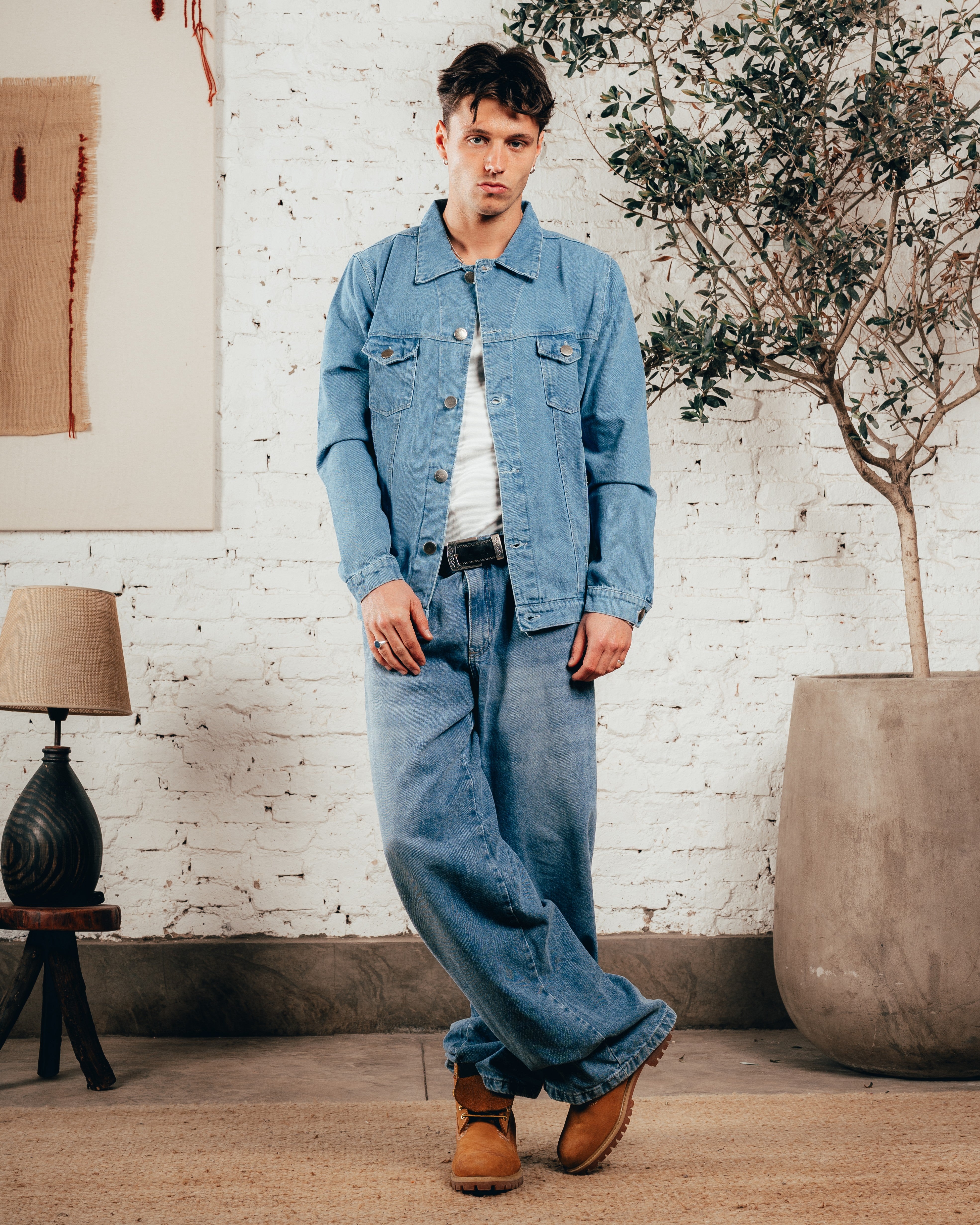 CAMPERA DE JEAN [ PRIMARI ] LIGHT BLUE