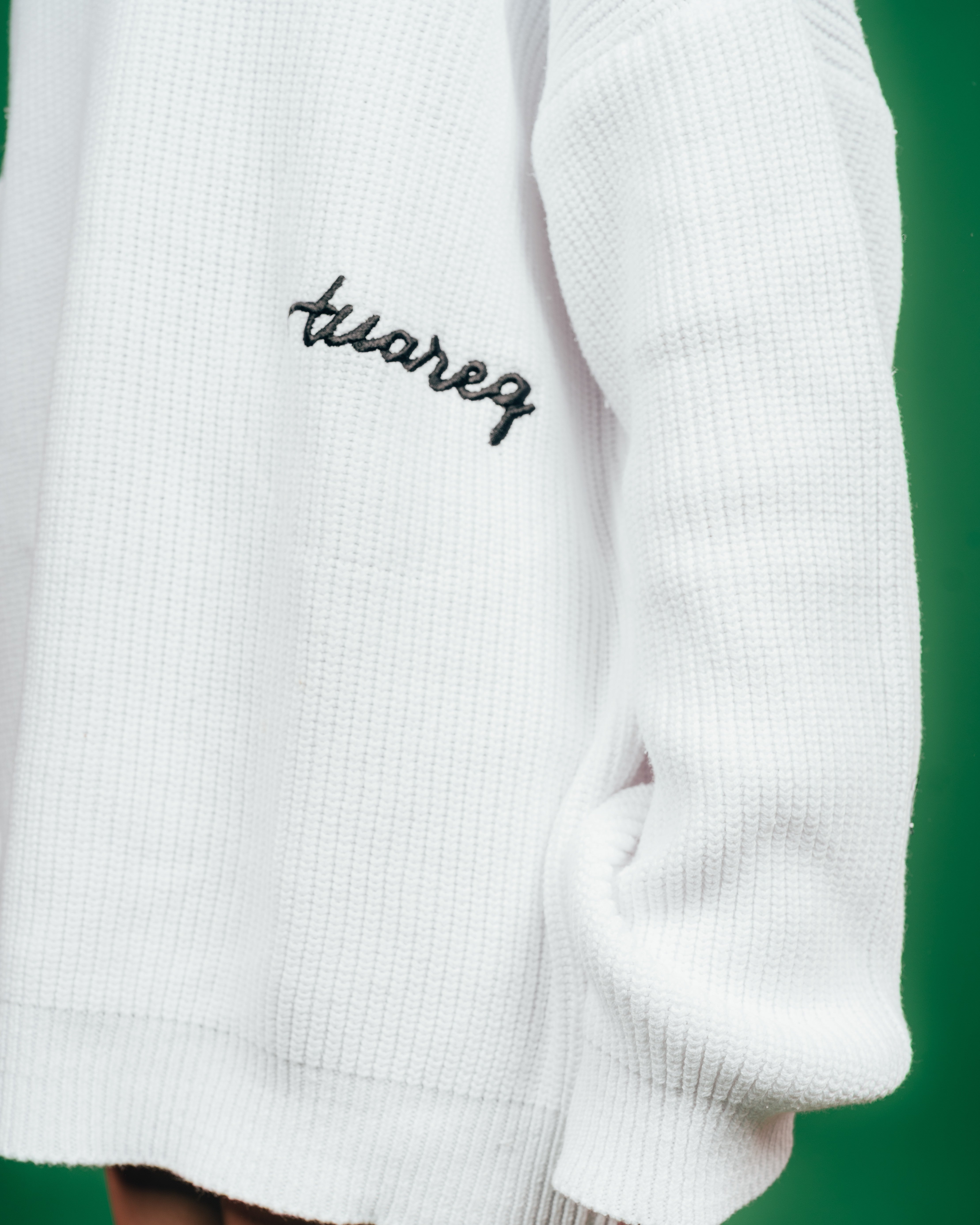 SWEATER TEJIDO PESADO [ CANDY ] WHITE
