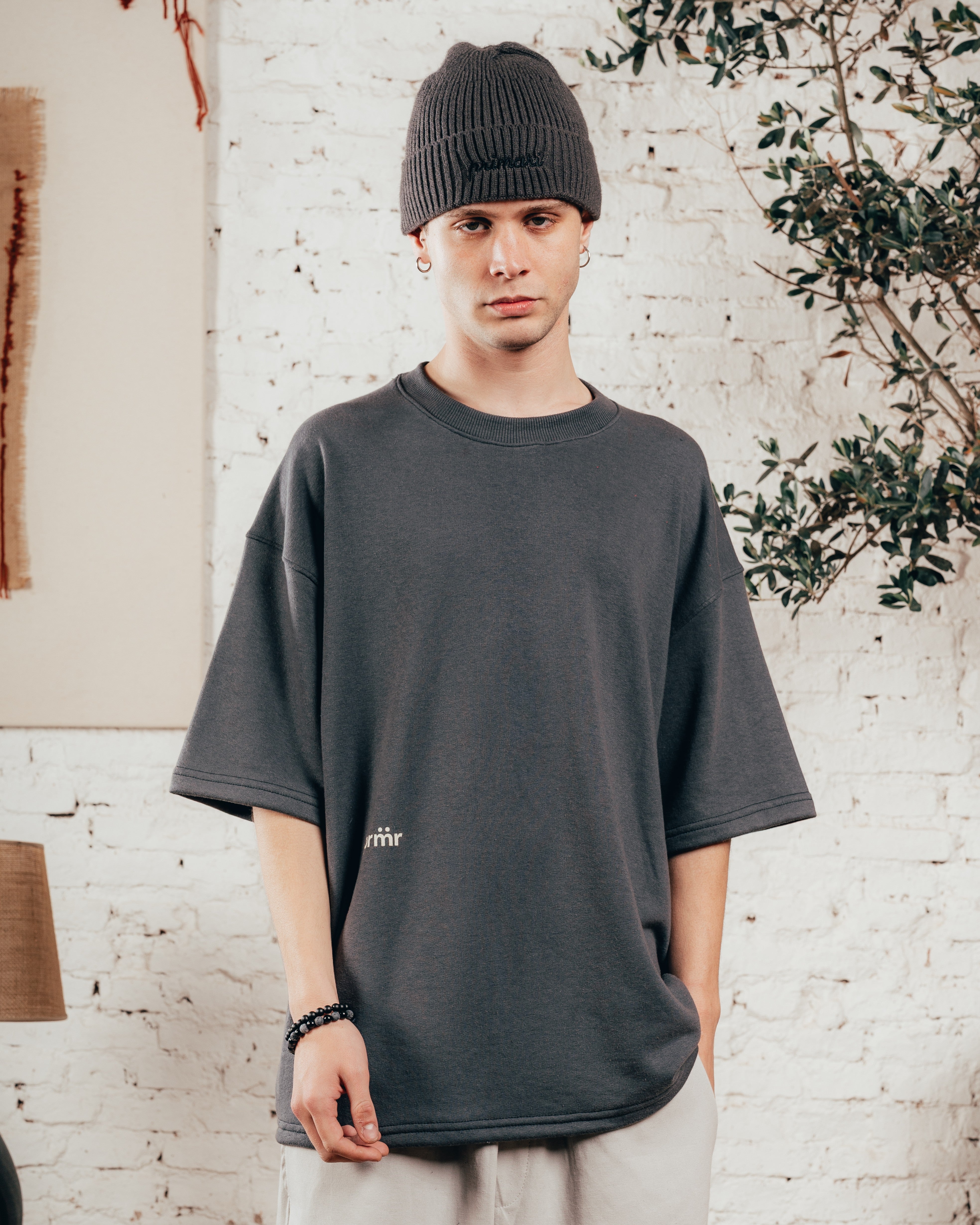 KIMONO PESADO OVERSIZED [ PRIMARI ] GRIS PLOMO