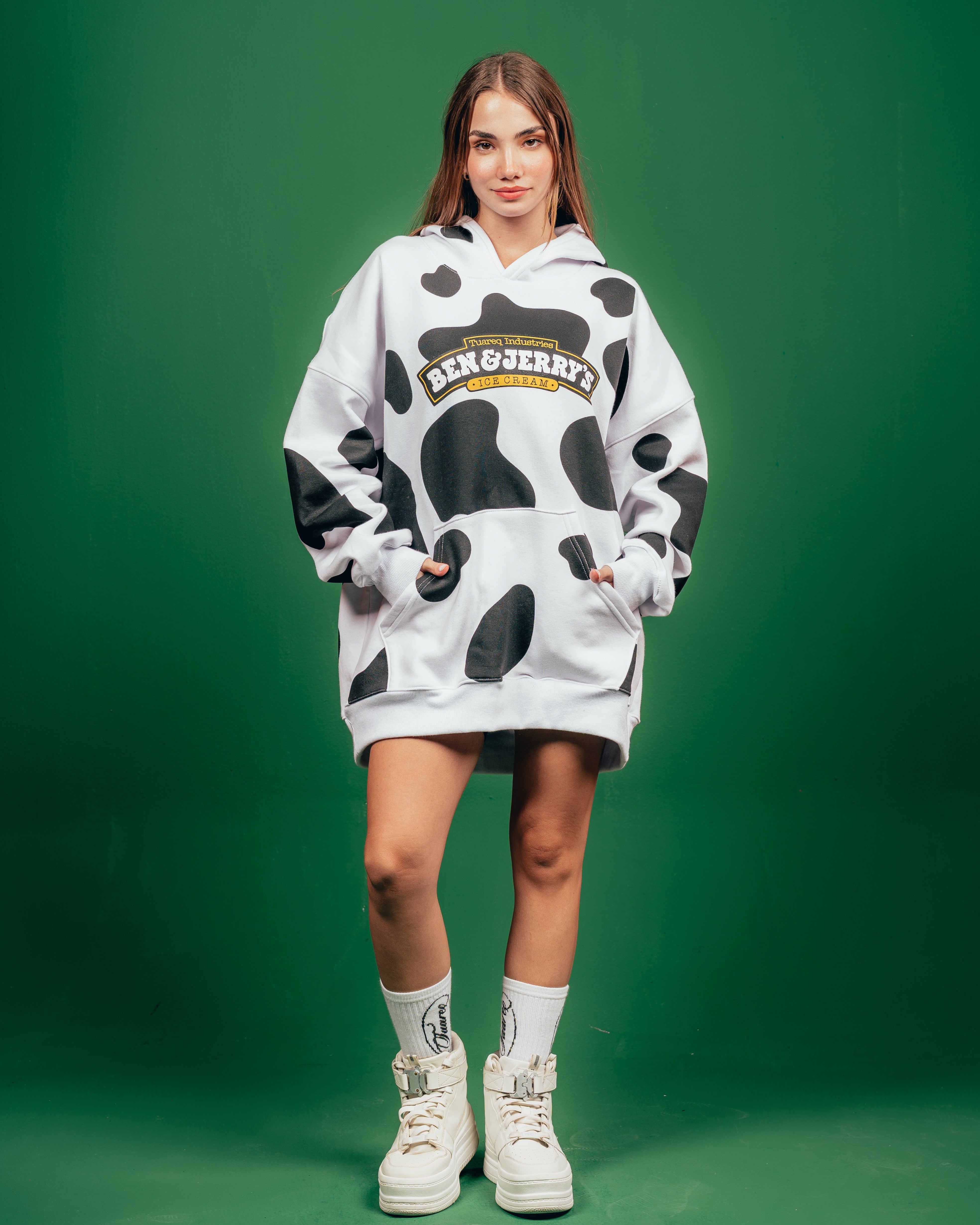 HOODIE PESADO CANDY [ B&J ] VAQUITA