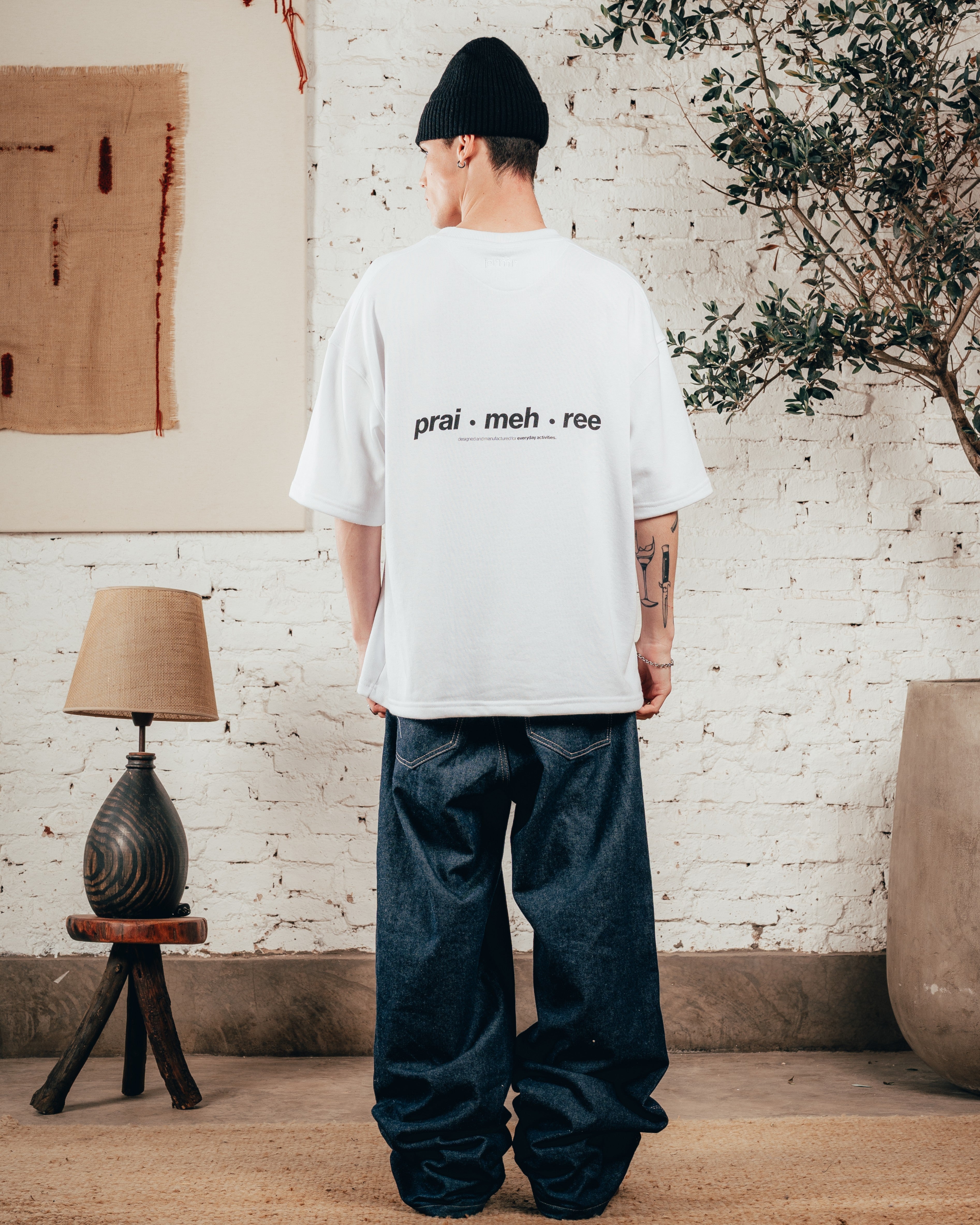 KIMONO PESADO OVERSIZED [ PRIMARI ] WHITE