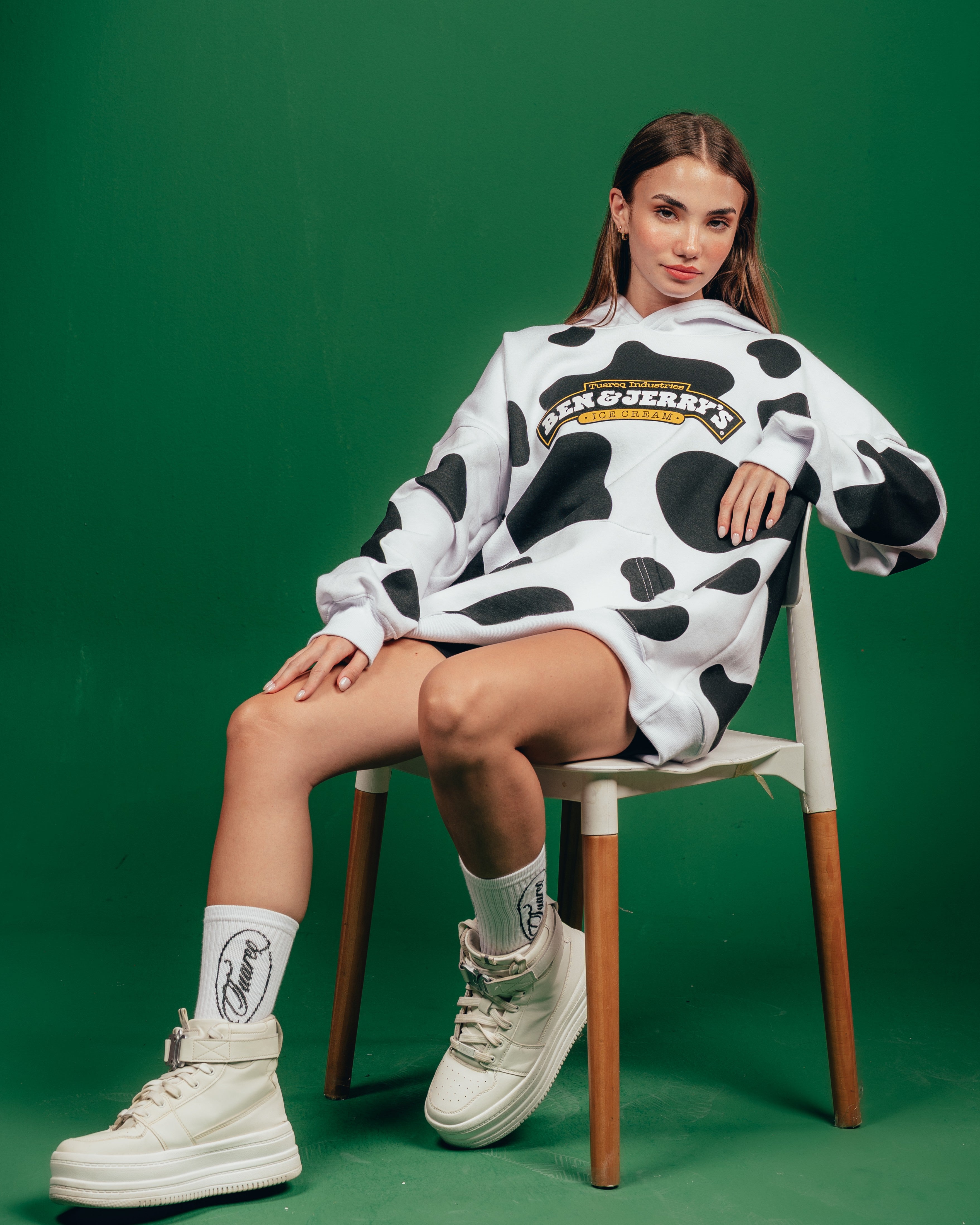 HOODIE PESADO CANDY [ B&J ] VAQUITA