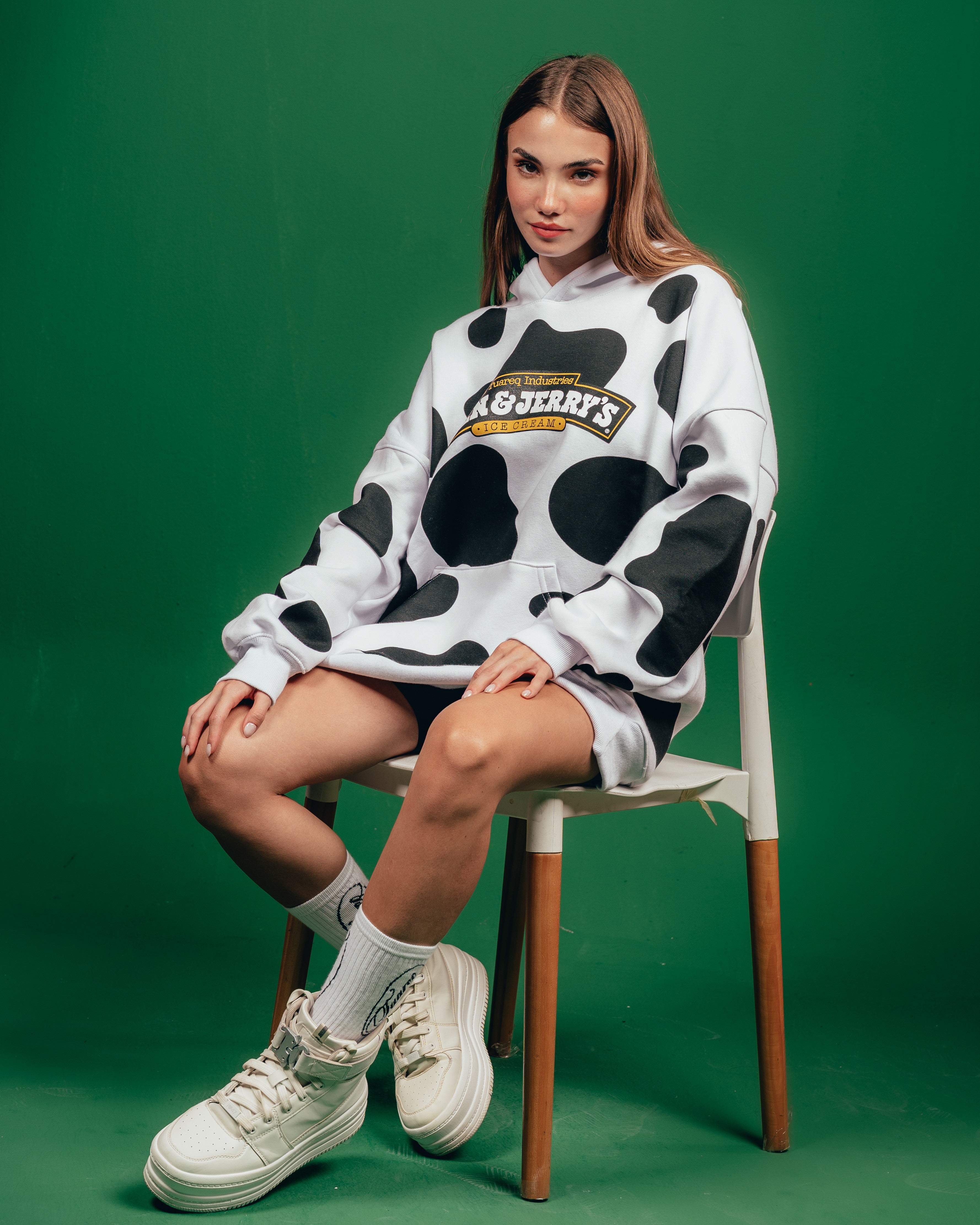 HOODIE PESADO CANDY [ B&J ] VAQUITA
