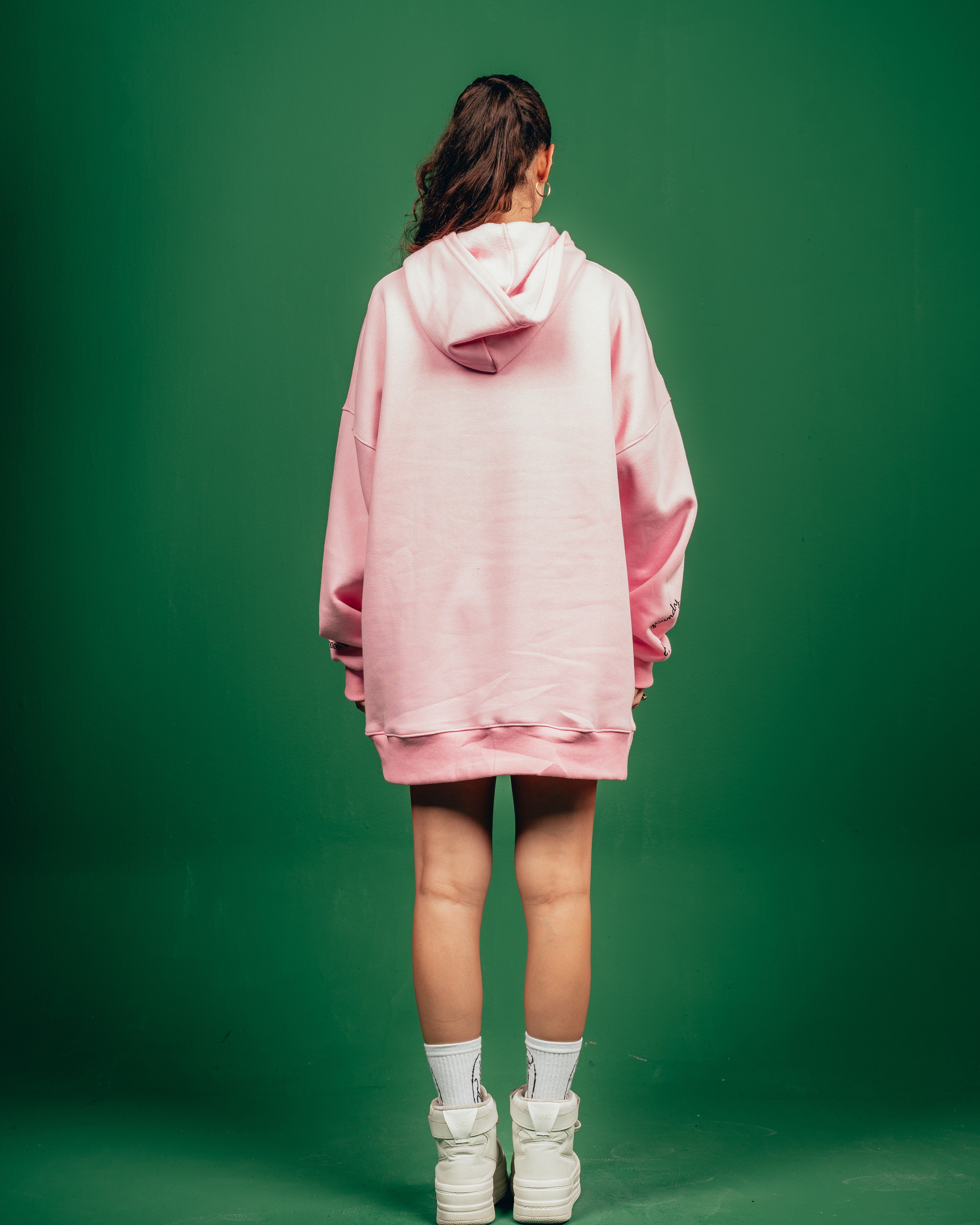 HOODIE PESADO CANDY [ B&J ] BABY ROSE