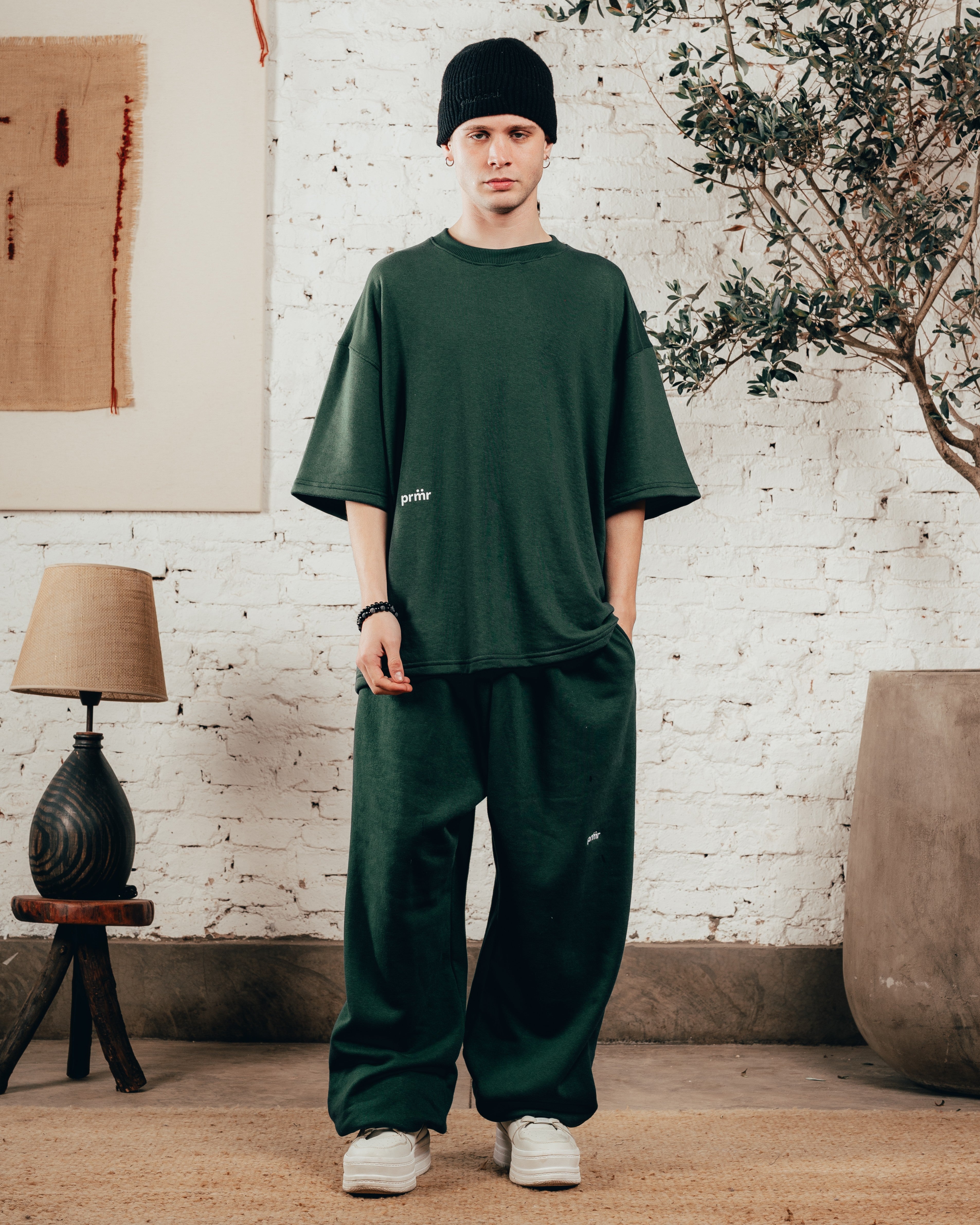 KIMONO PESADO OVERSIZED [ PRIMARI ] IRISH GREEN