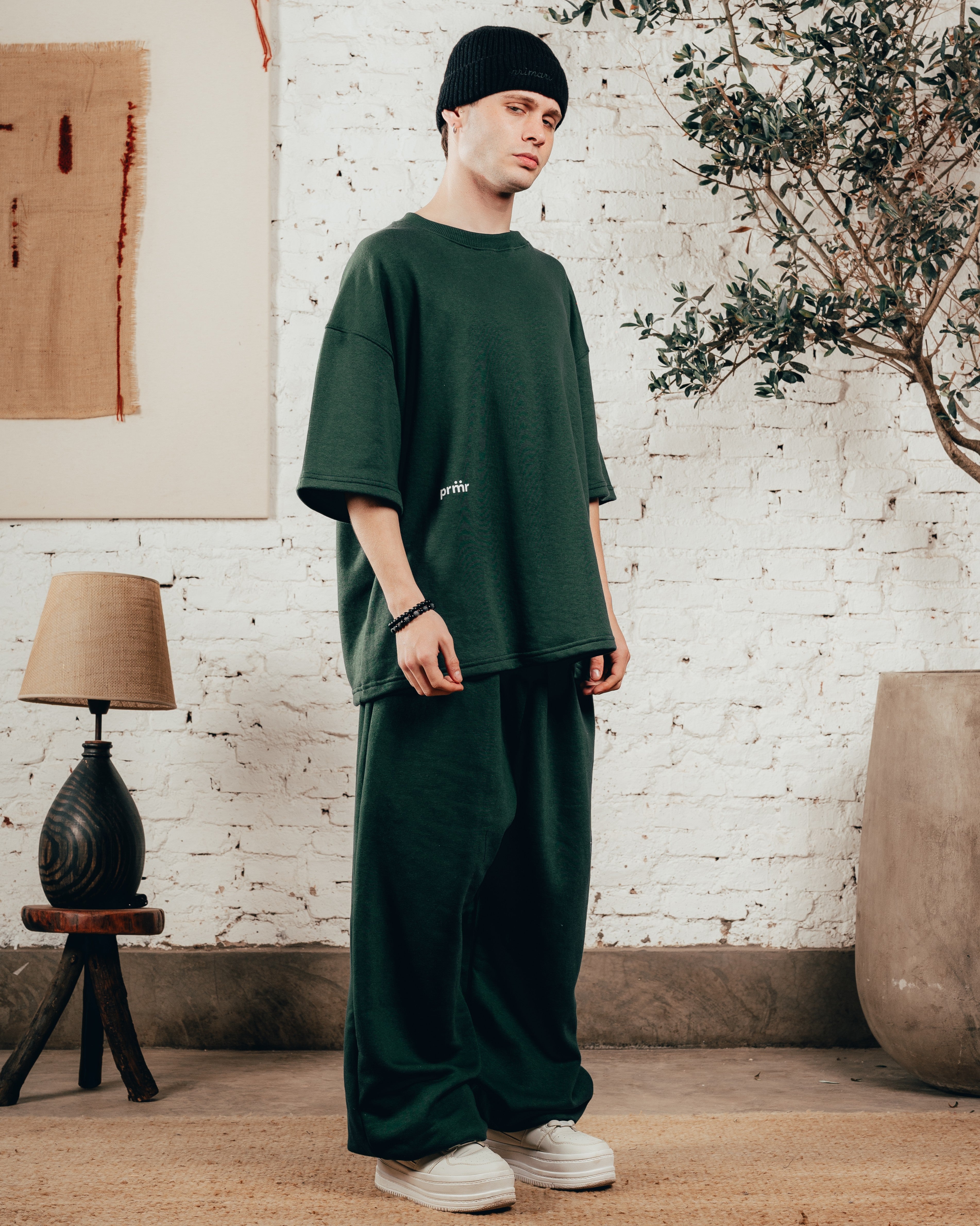 KIMONO PESADO OVERSIZED [ PRIMARI ] IRISH GREEN