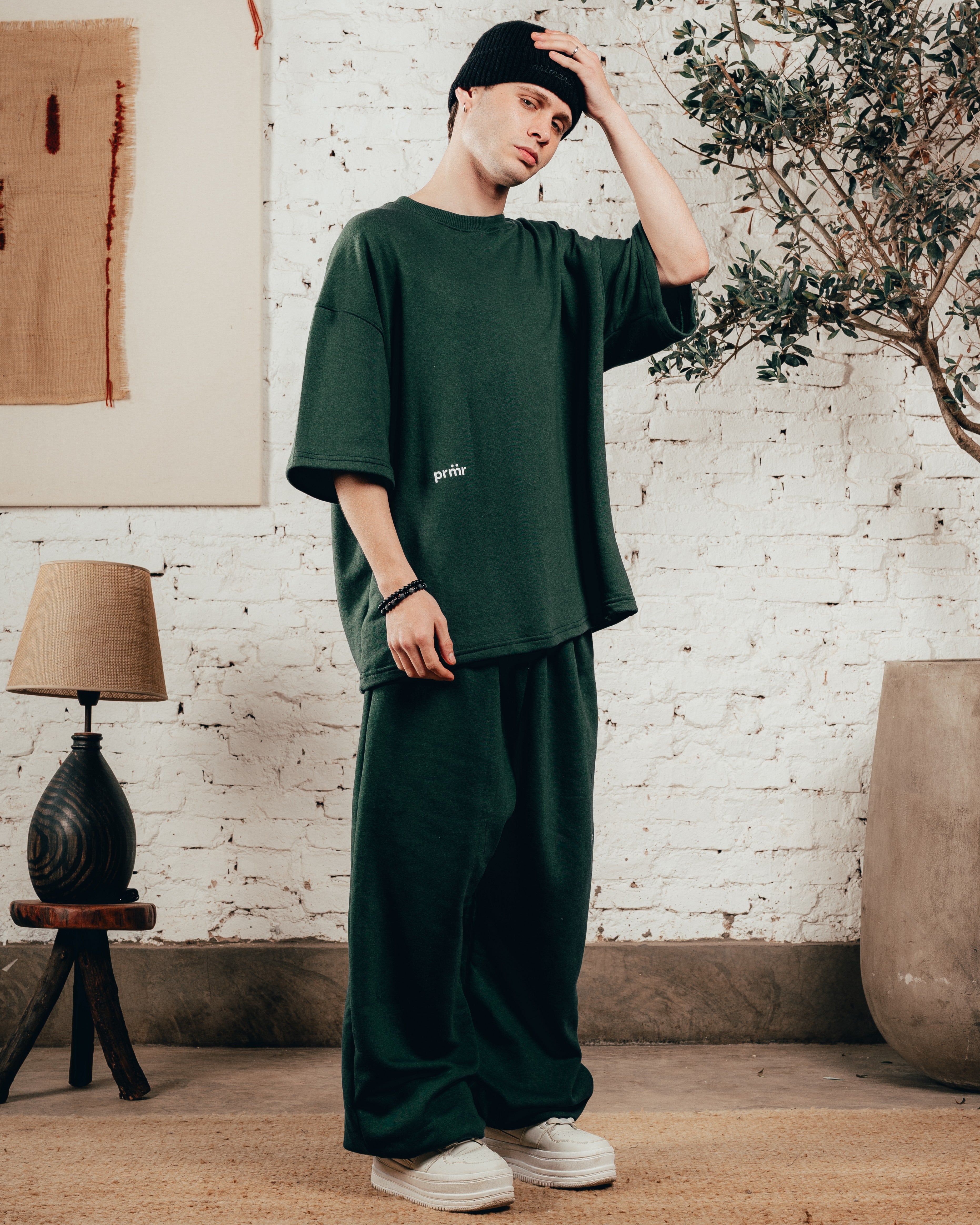 KIMONO PESADO OVERSIZED [ PRIMARI ] IRISH GREEN
